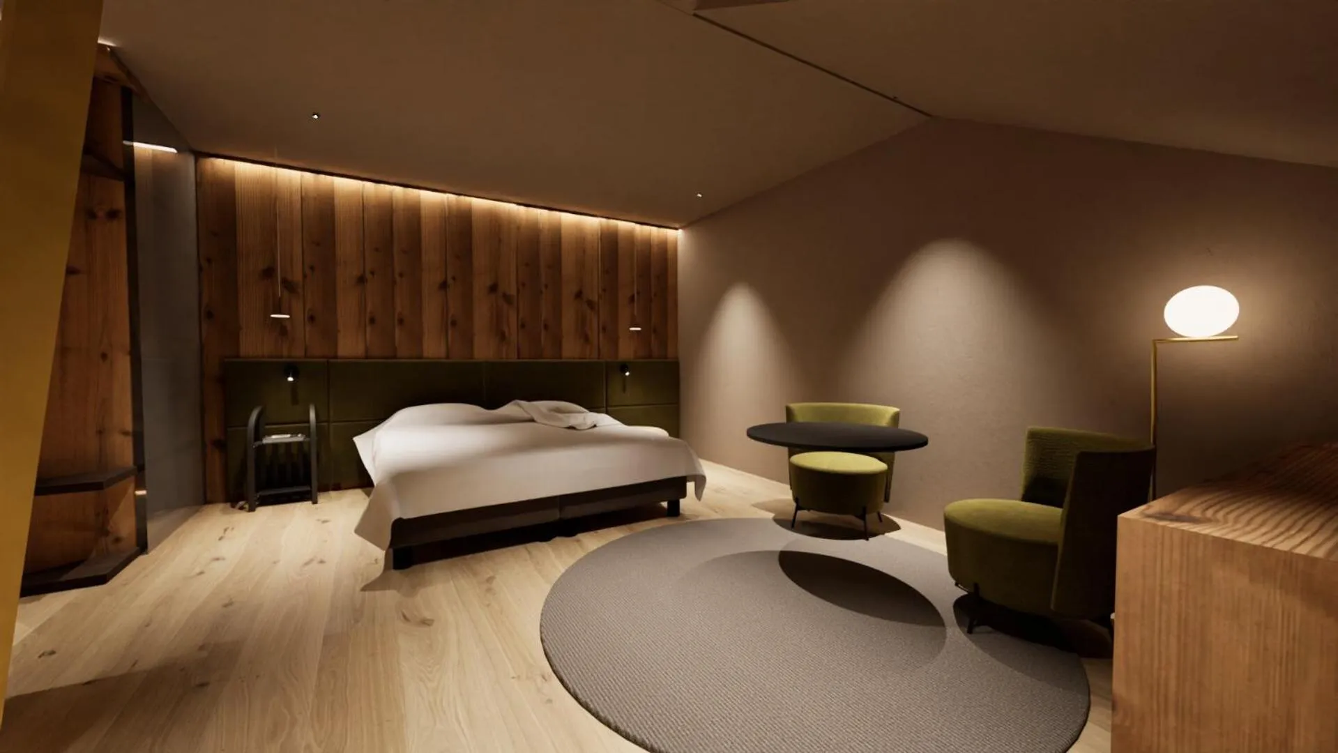 Photo of the whole room, Bed in Hotel Alpenrose