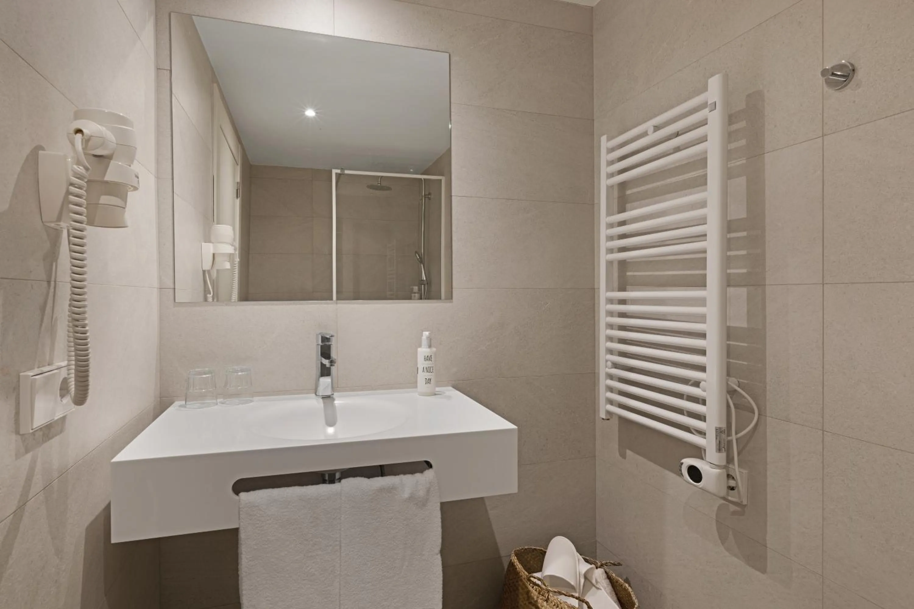 Bathroom in Palmanova Beach Apartments by TRH