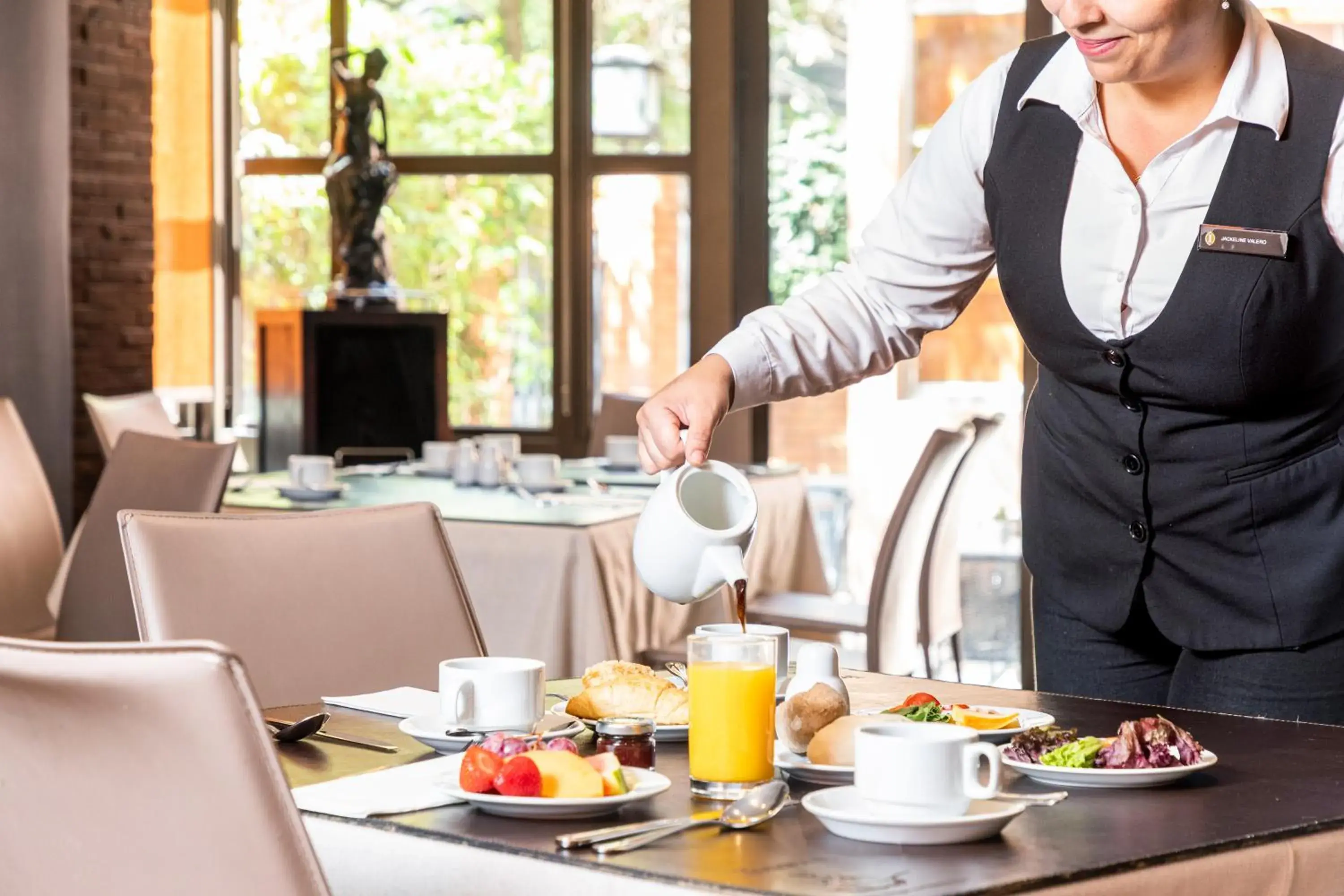 Buffet breakfast in InterContinental Santiago by IHG Buffet breakfast in InterContinental Santiago by IHG