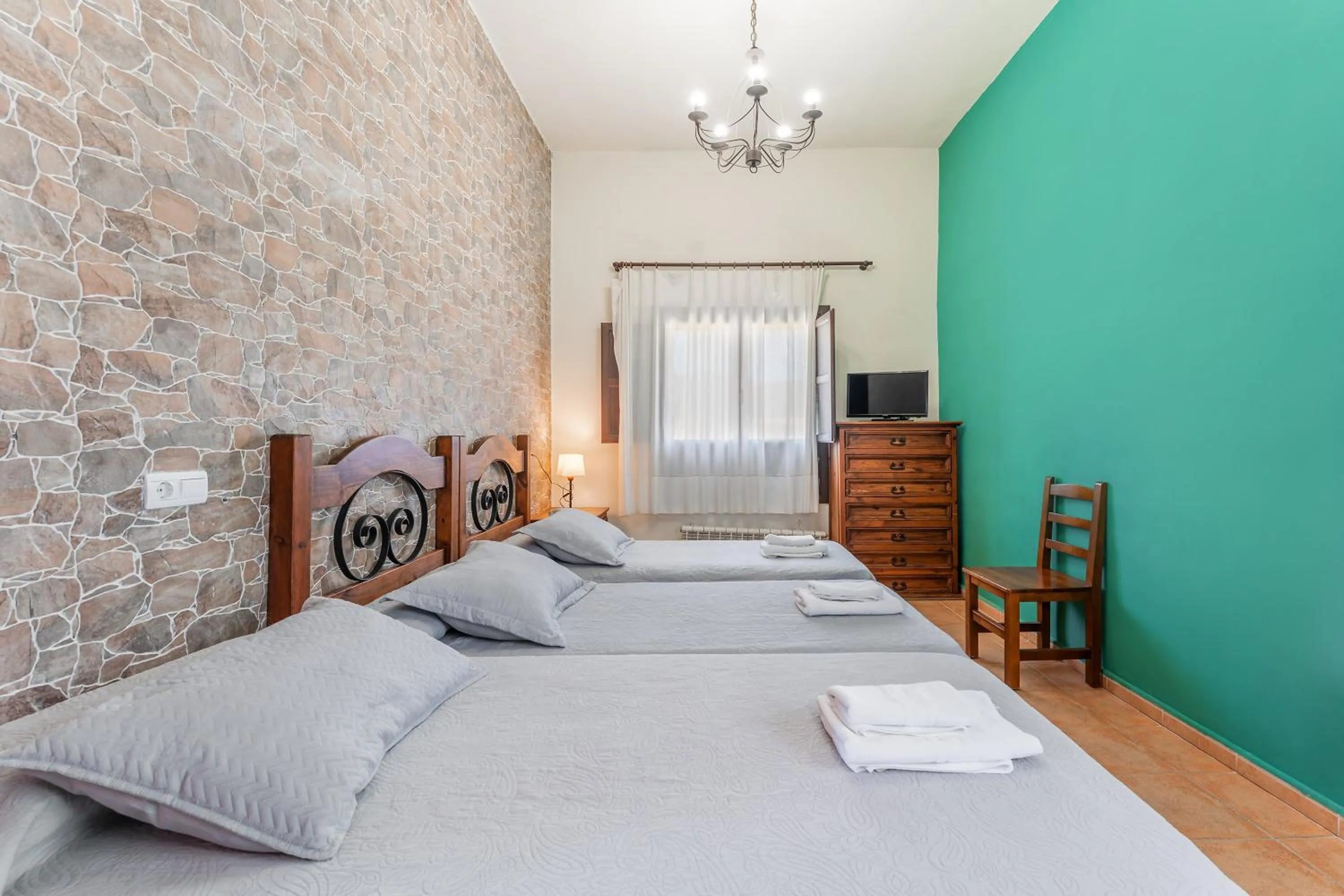 Bed in Hostal el molino