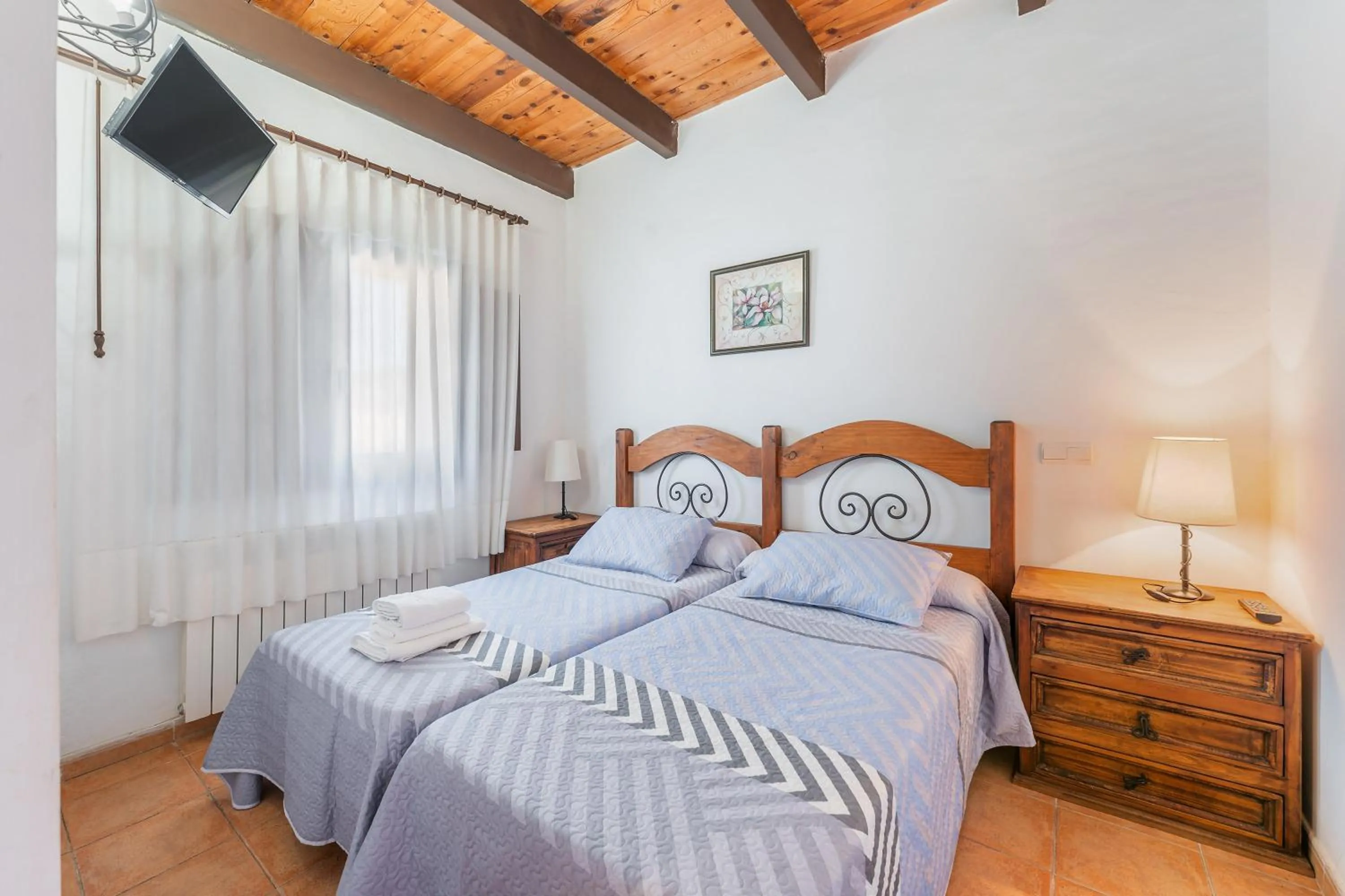 Bed in Hostal el molino