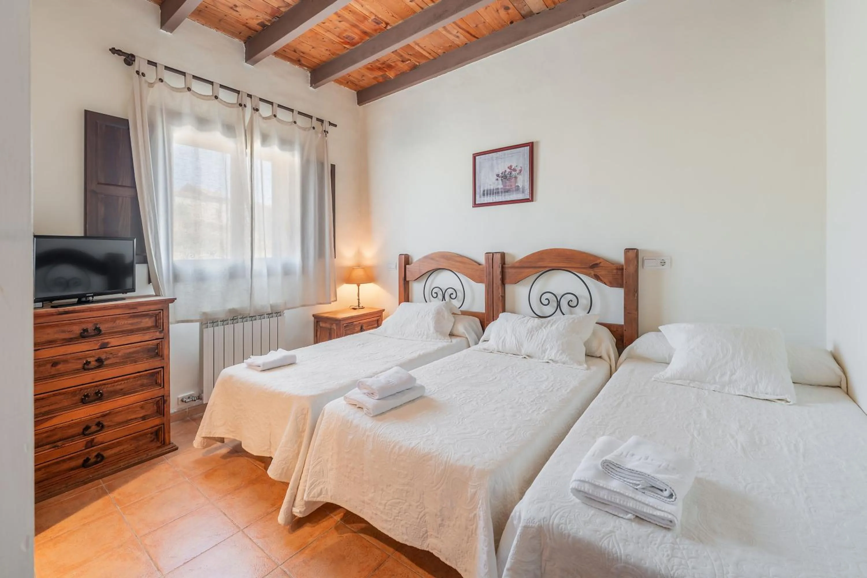 Bed in Hostal el molino