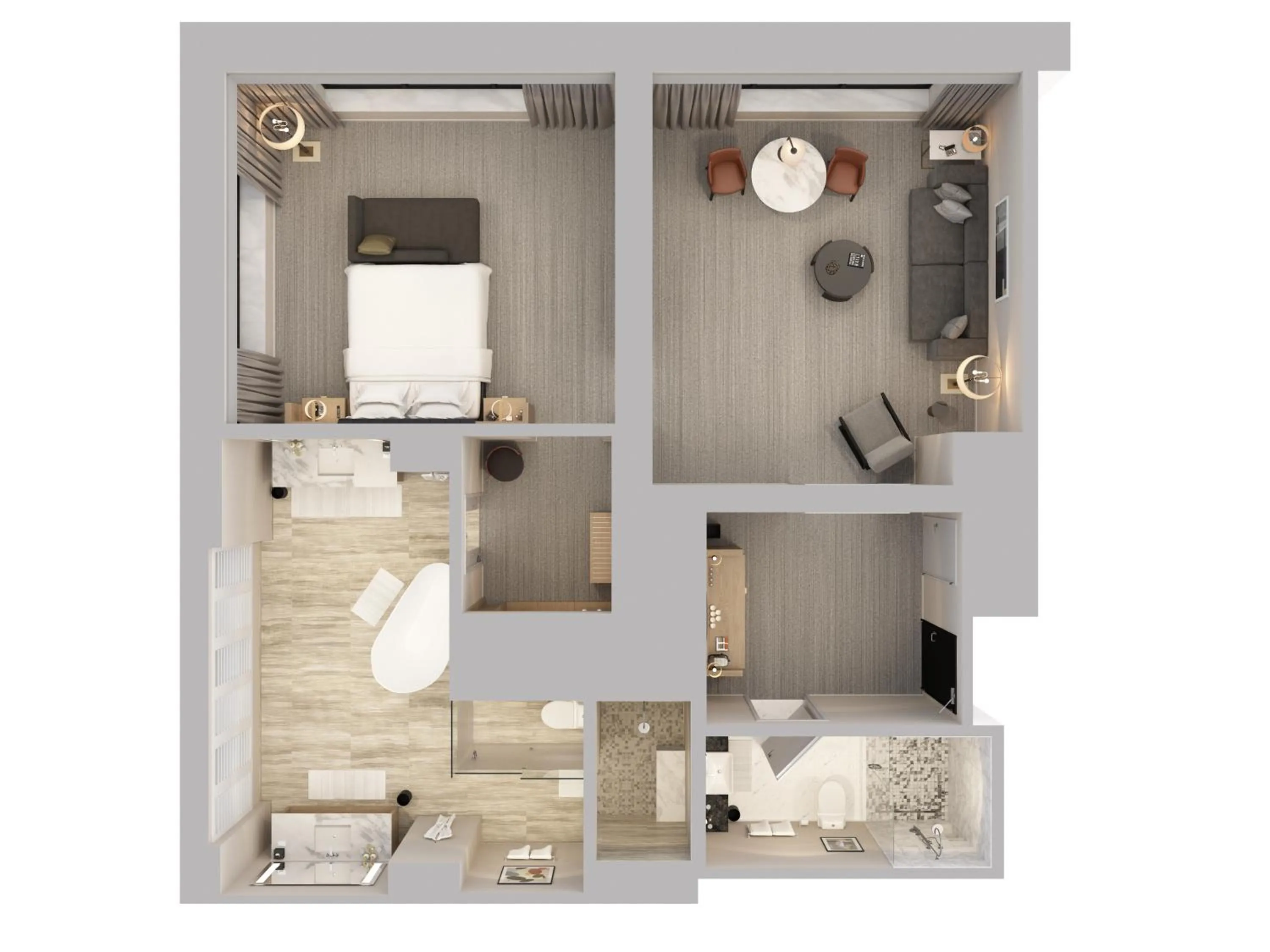 Floor plan in The Ritz-Carlton, Chicago