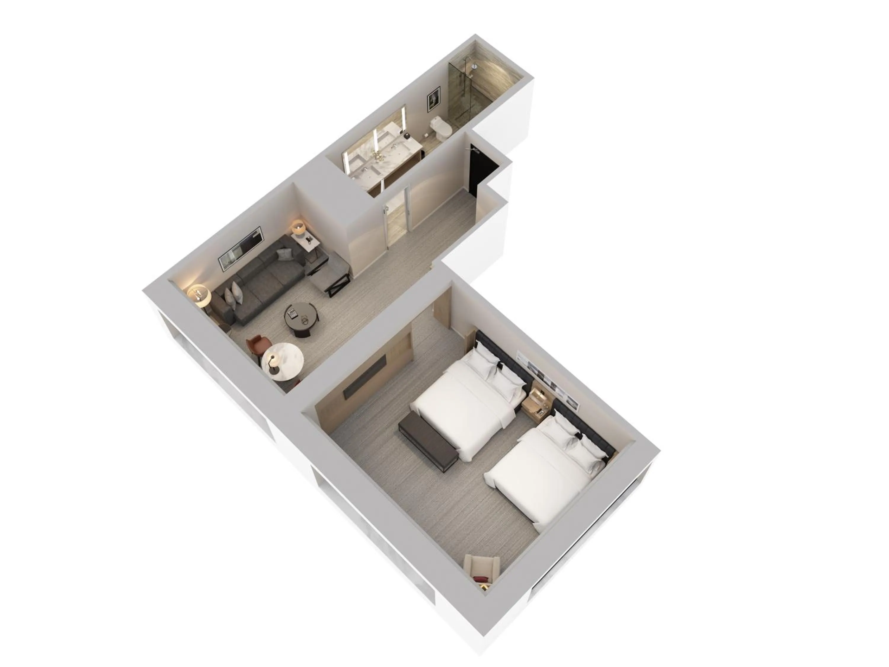 Floor plan in The Ritz-Carlton, Chicago