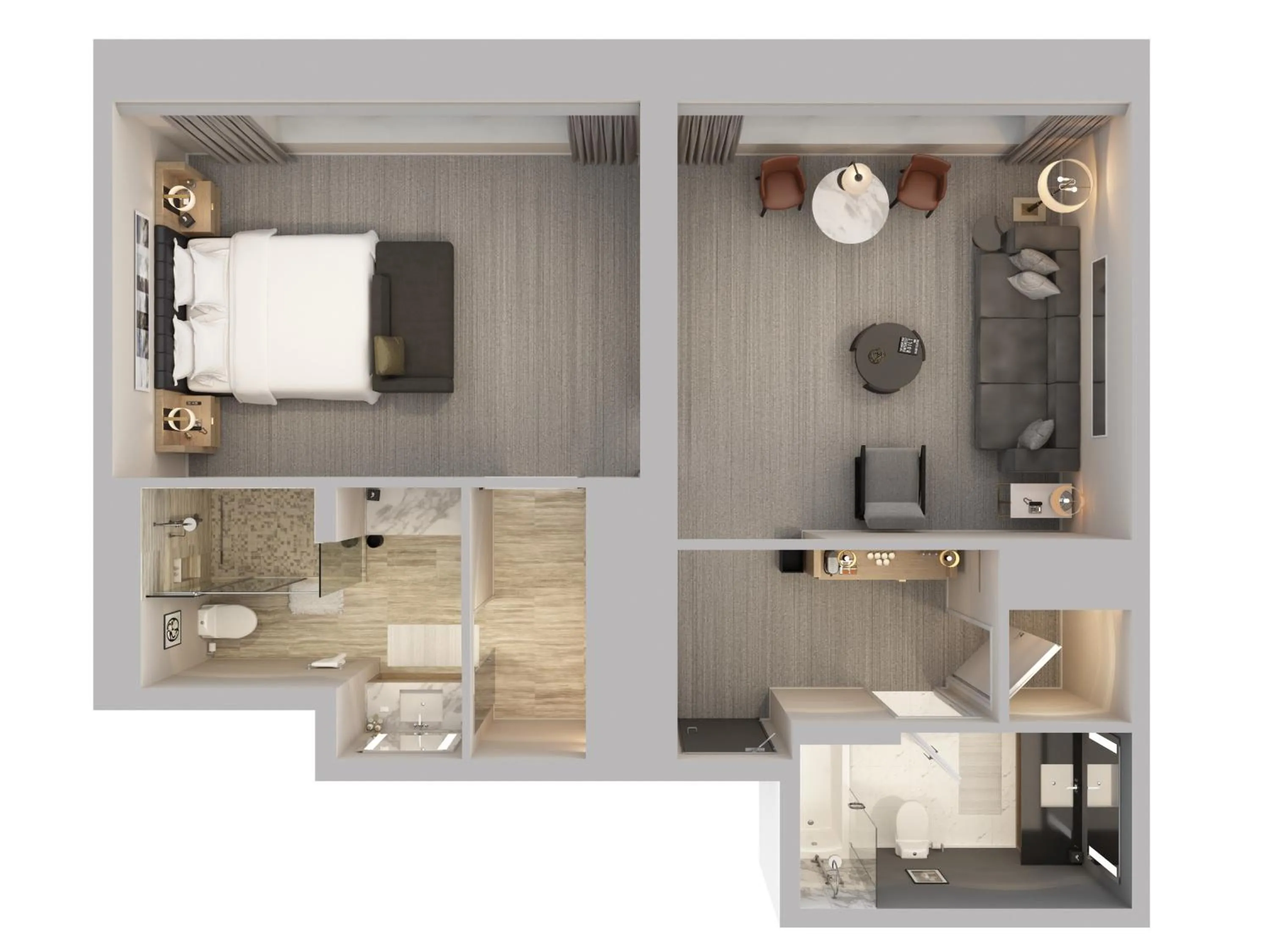Floor plan in The Ritz-Carlton, Chicago