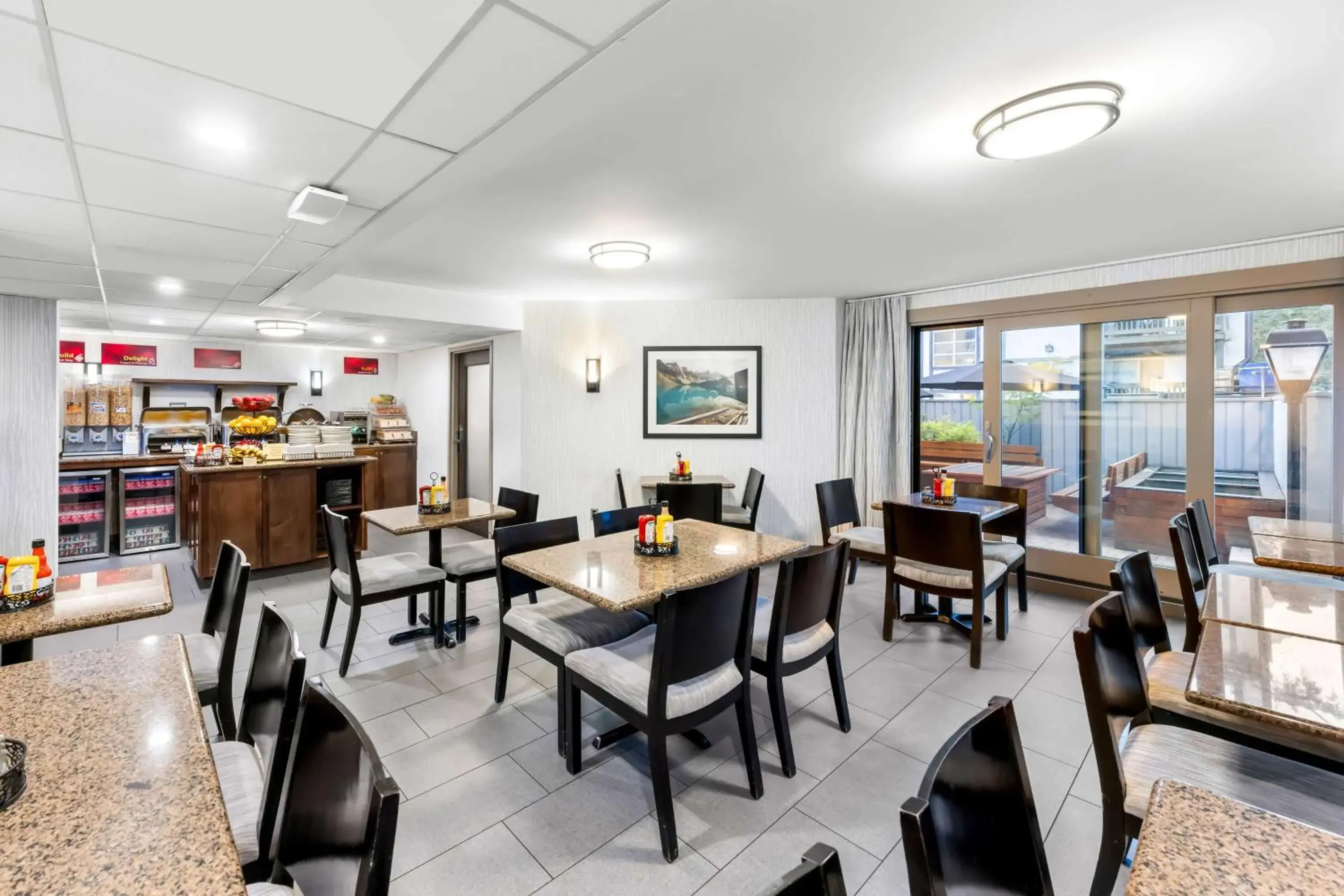 Breakfast in Best Western Plus Banff International Lodge Breakfast in Best Western Plus Banff International Lodge