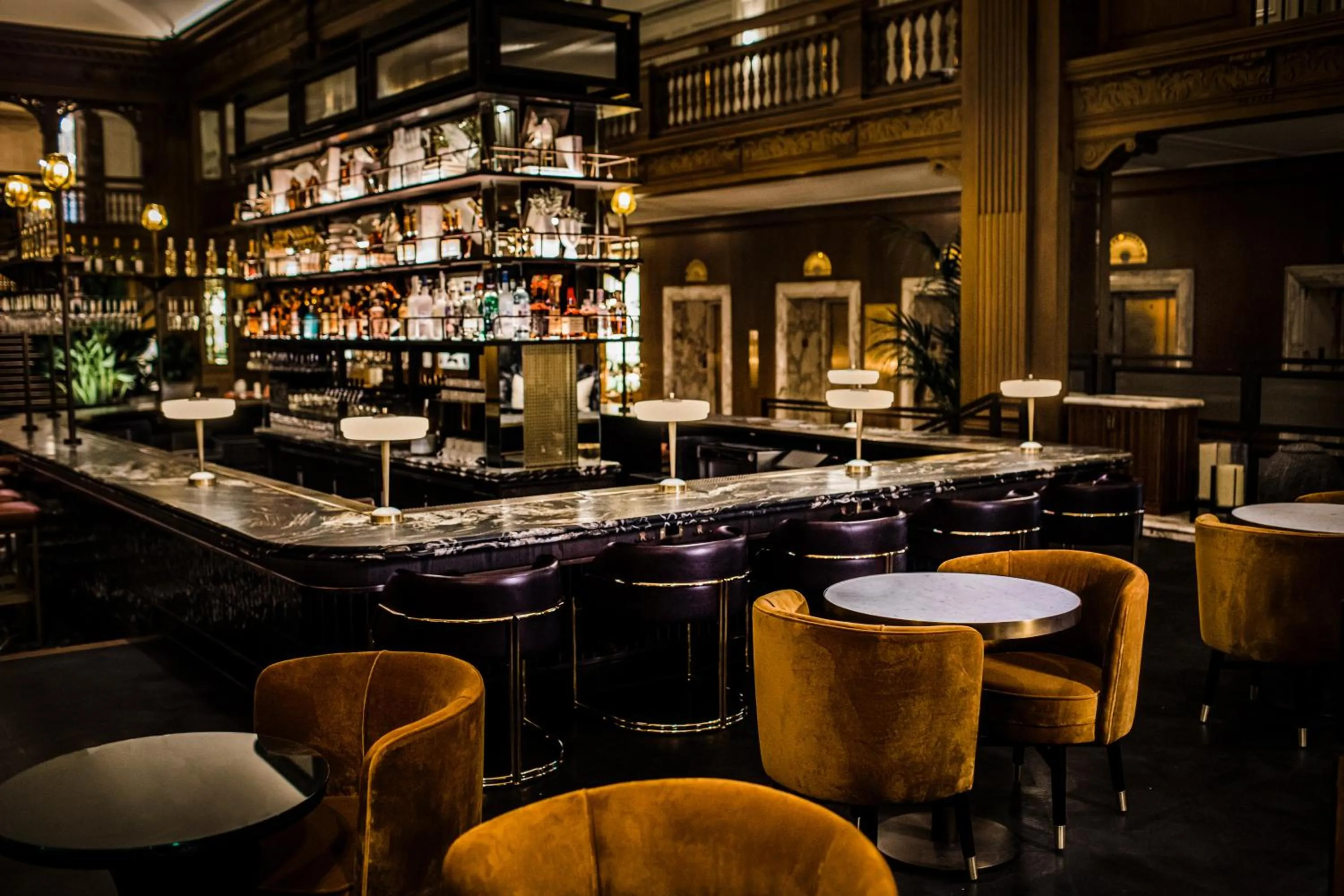 Lounge or bar in Fairmont Olympic Hotel