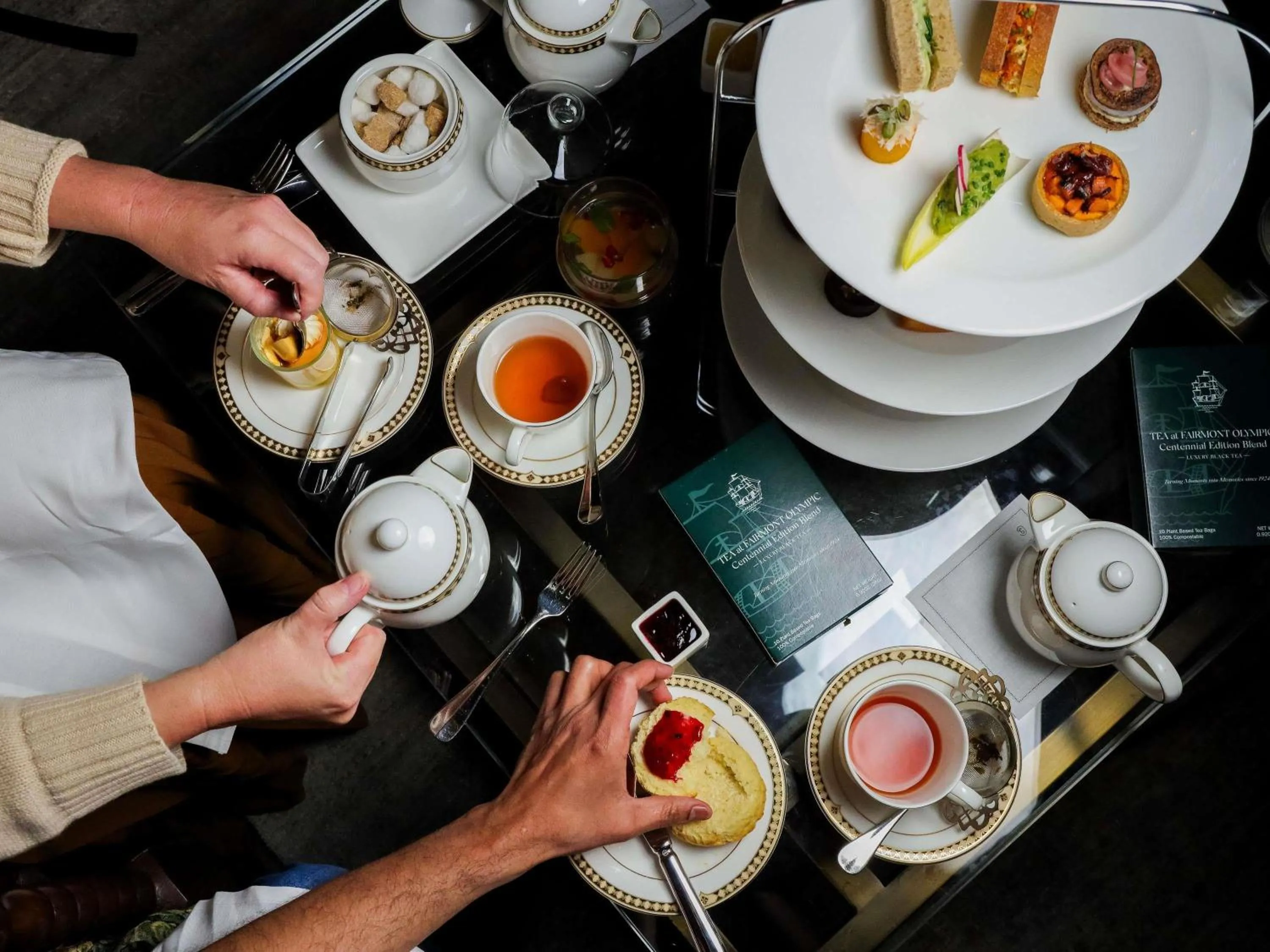 Restaurant/places to eat in Fairmont Olympic Hotel