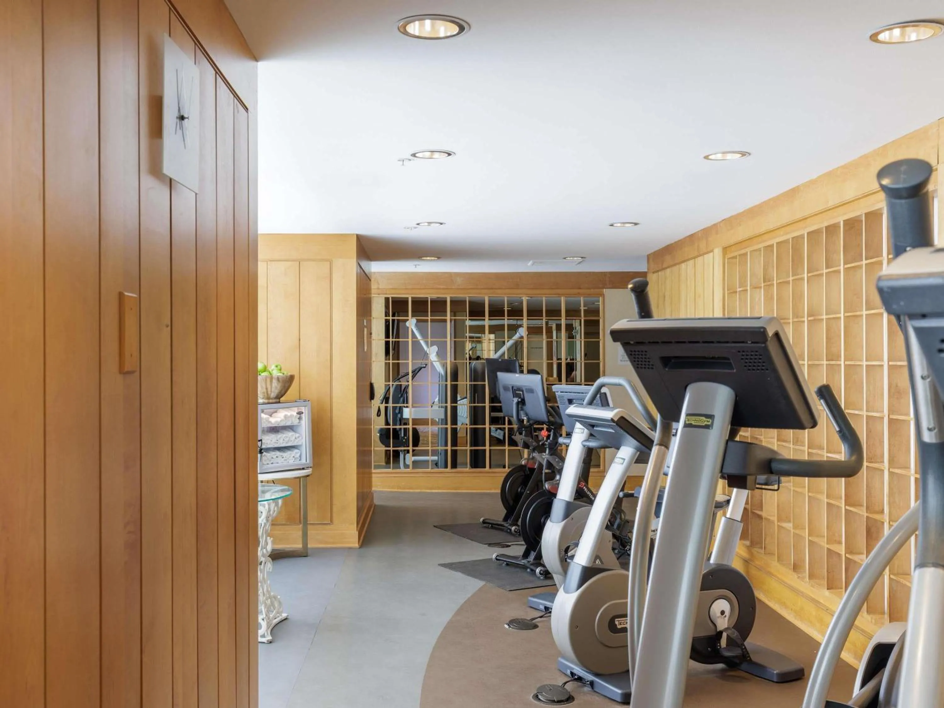 Fitness centre/facilities in Fairmont Olympic Hotel