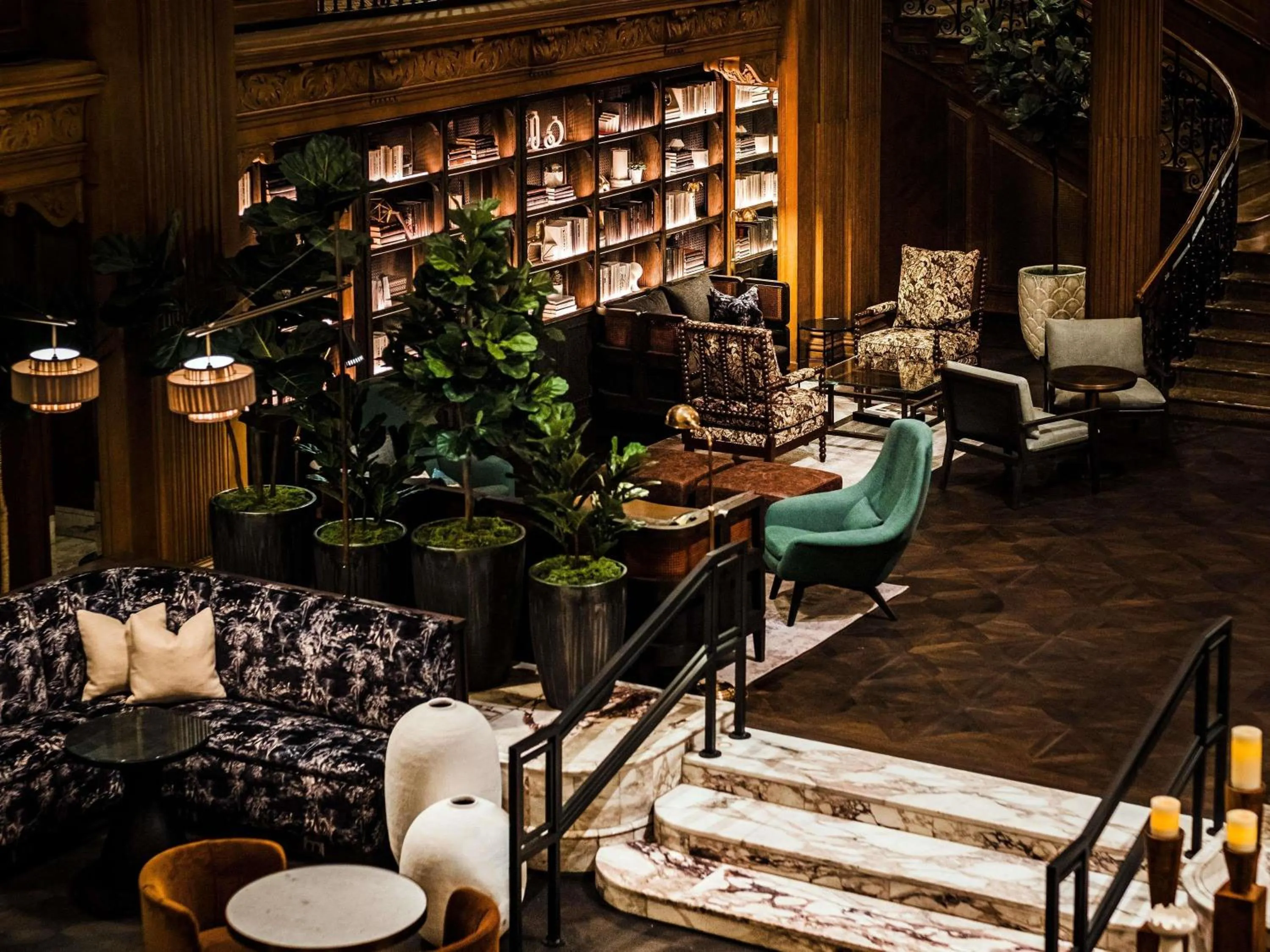 Restaurant/places to eat in Fairmont Olympic Hotel