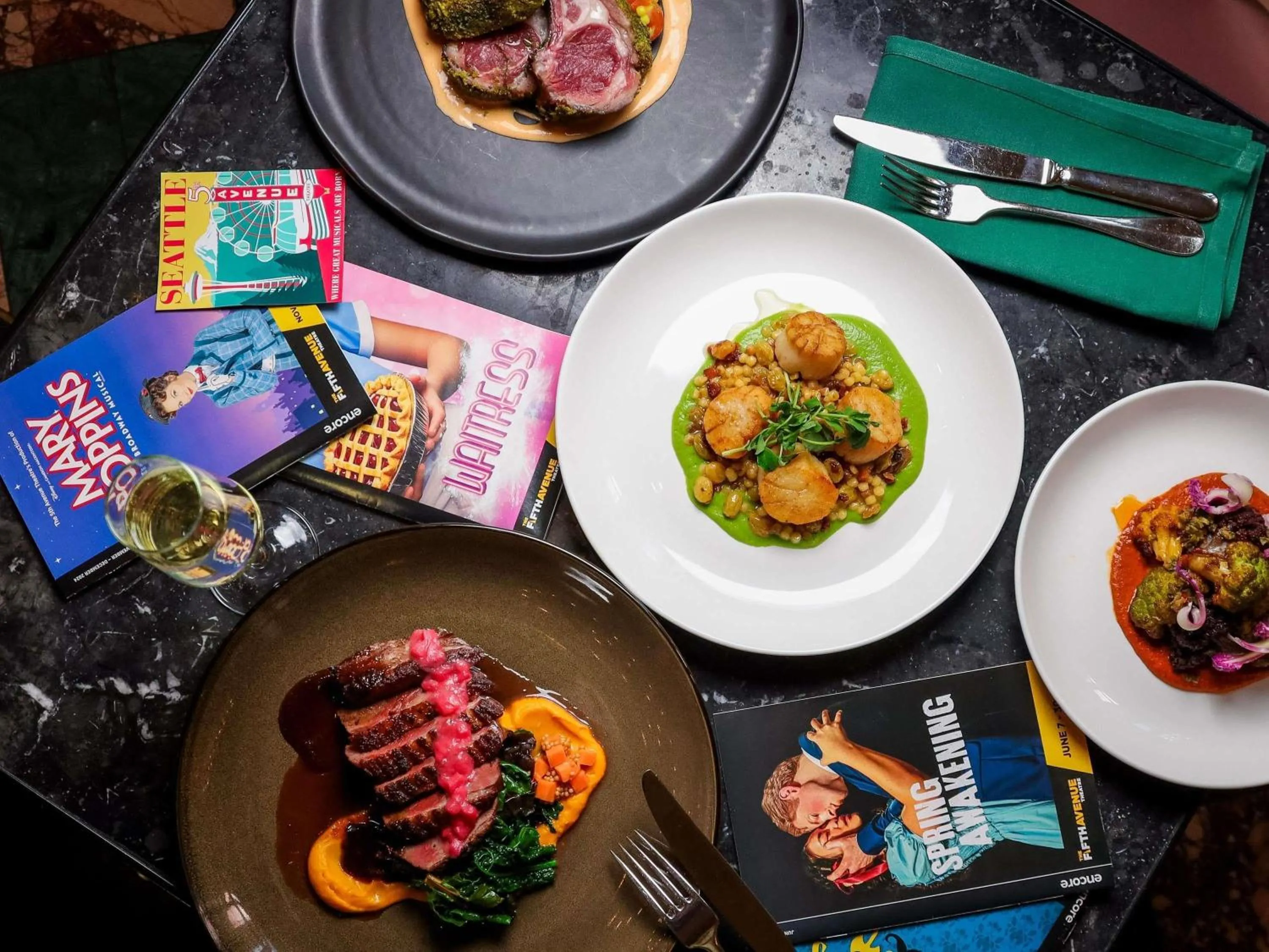 Restaurant/places to eat in Fairmont Olympic Hotel