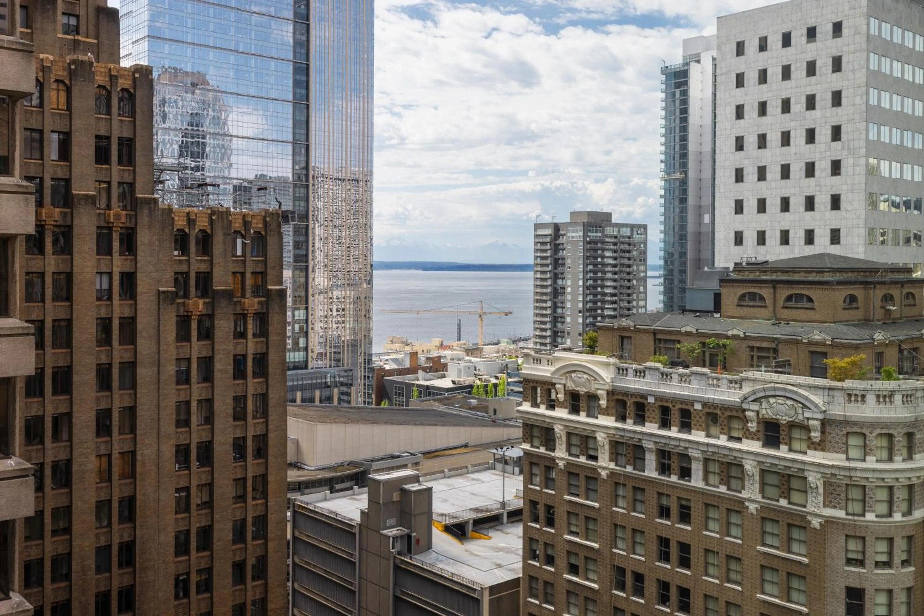 Natural landscape in Fairmont Olympic Hotel