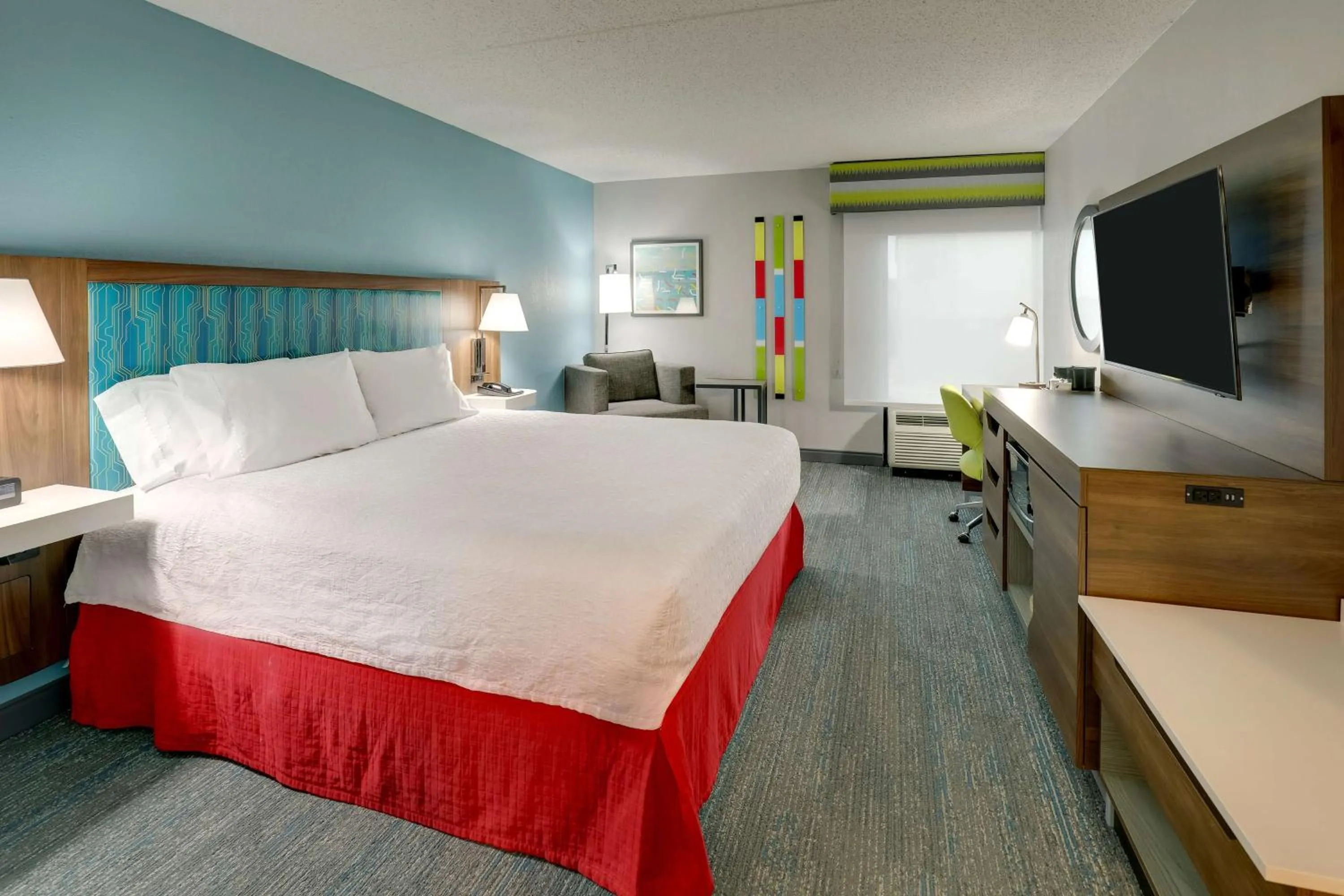 Bed in Hampton Inn Lebanon