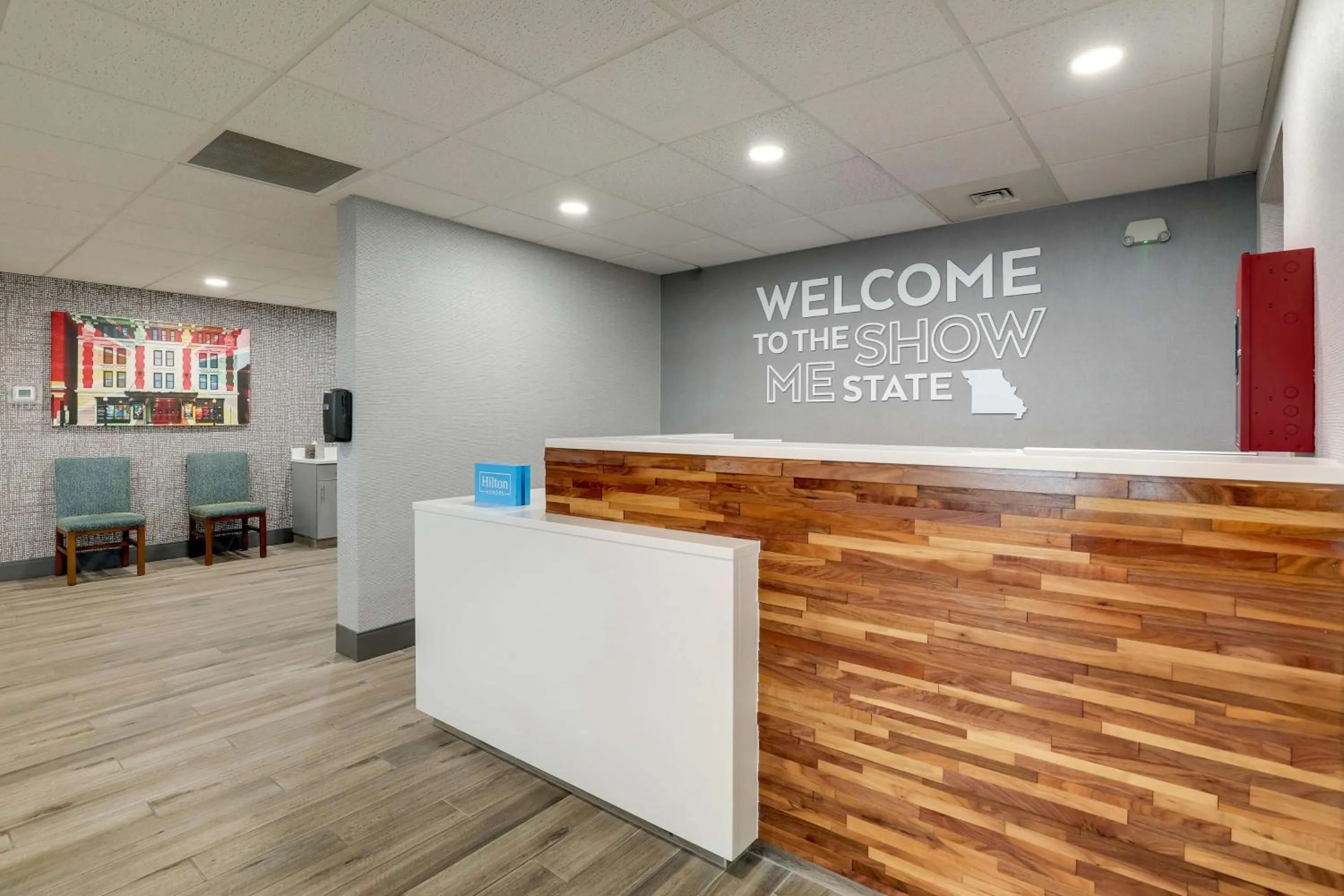 Lobby or reception in Hampton Inn Lebanon