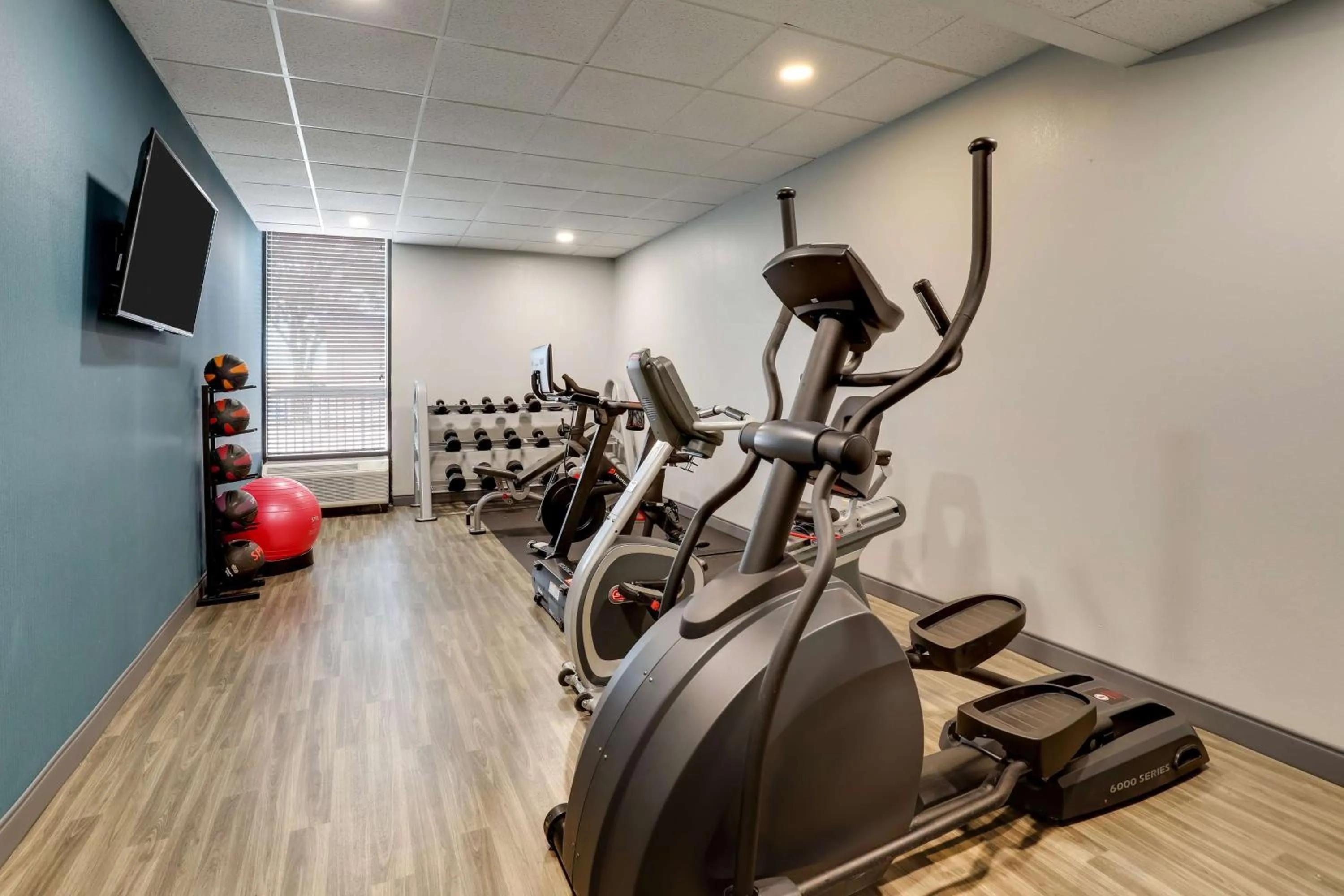 Fitness centre/facilities in Hampton Inn Lebanon