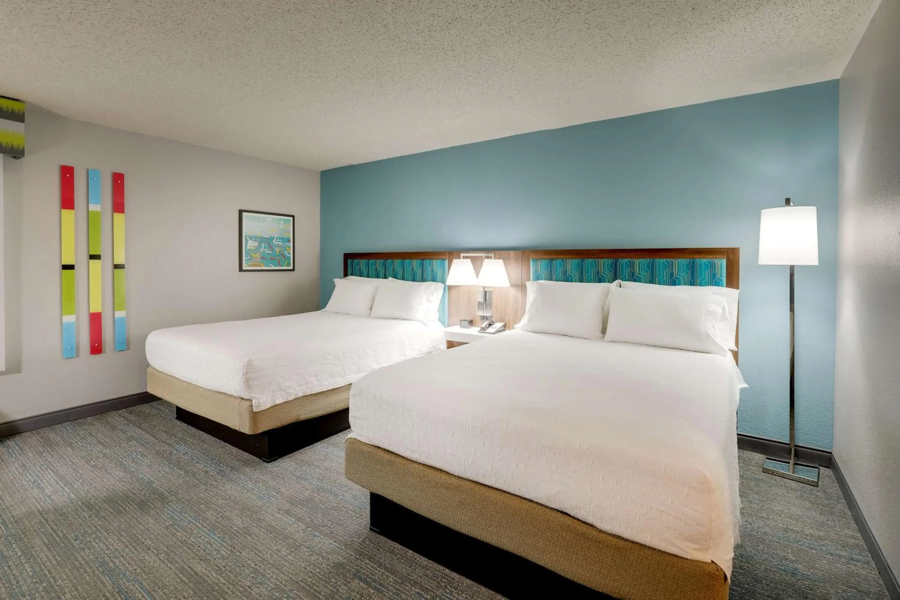 Bed in Hampton Inn Lebanon