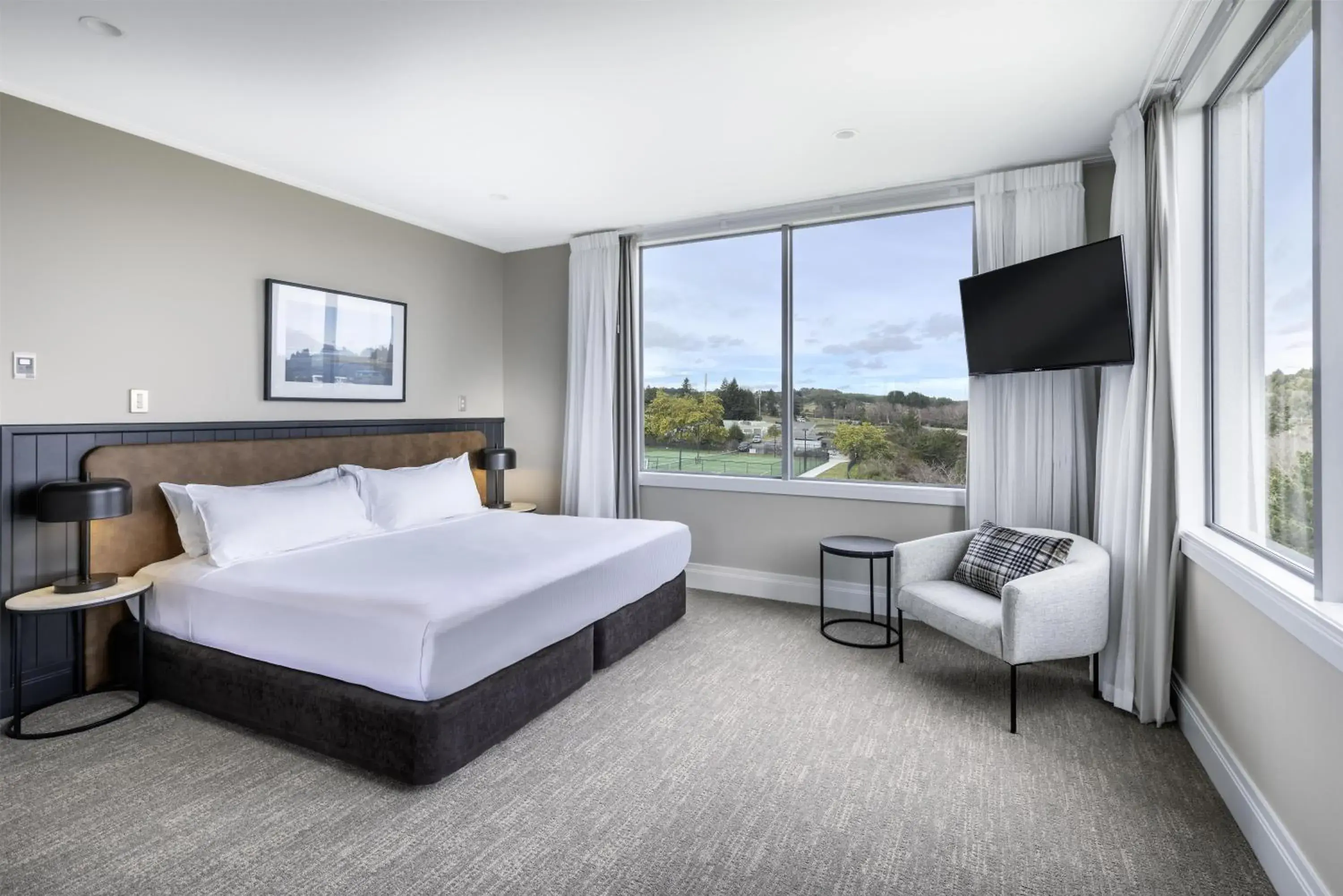 Bed in Hilton Lake Taupo Bed in Hilton Lake Taupo