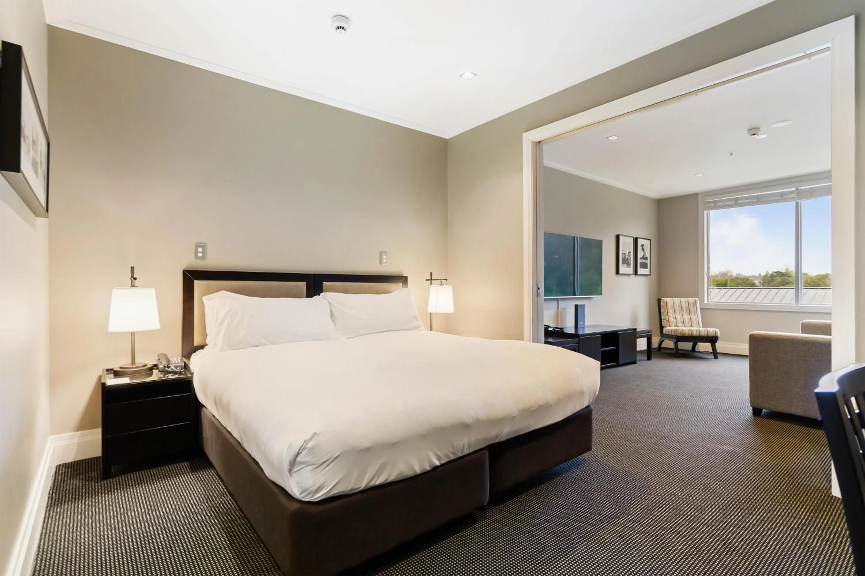 Bed in Hilton Lake Taupo