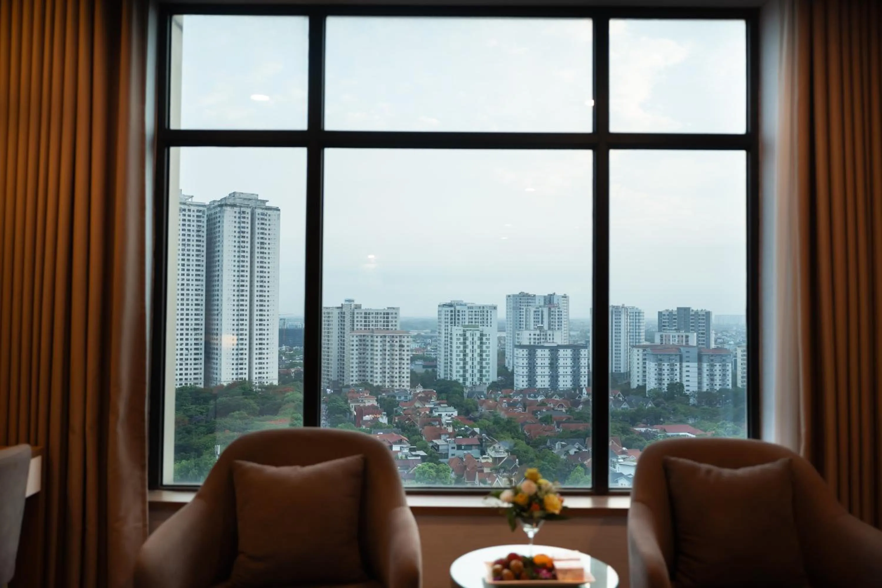 City view in Muong Thanh Grand Hanoi Hotel