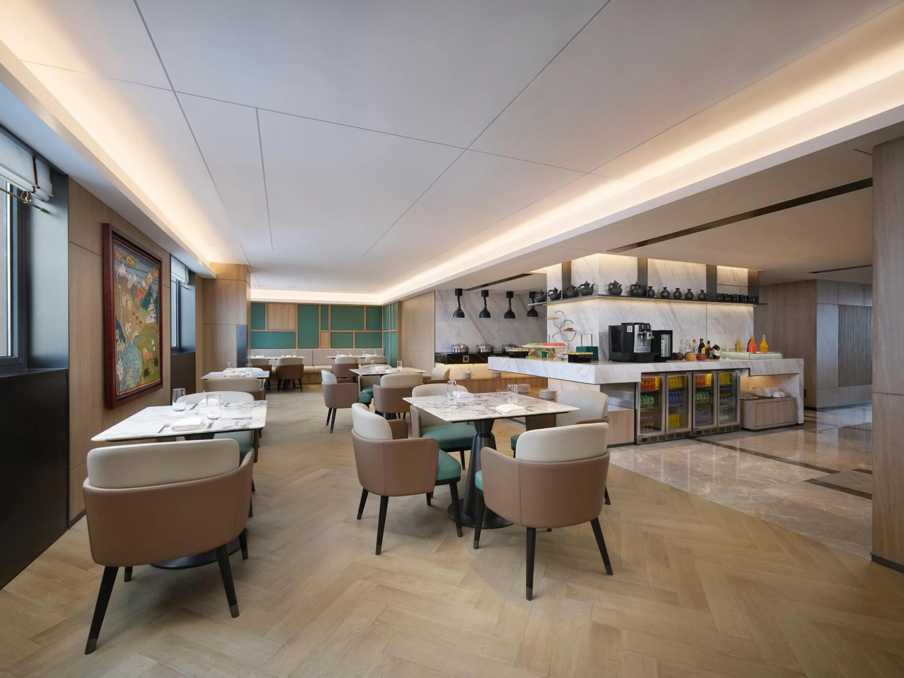 Lounge or bar in Courtyard By Marriott Shanghai Xujiahui