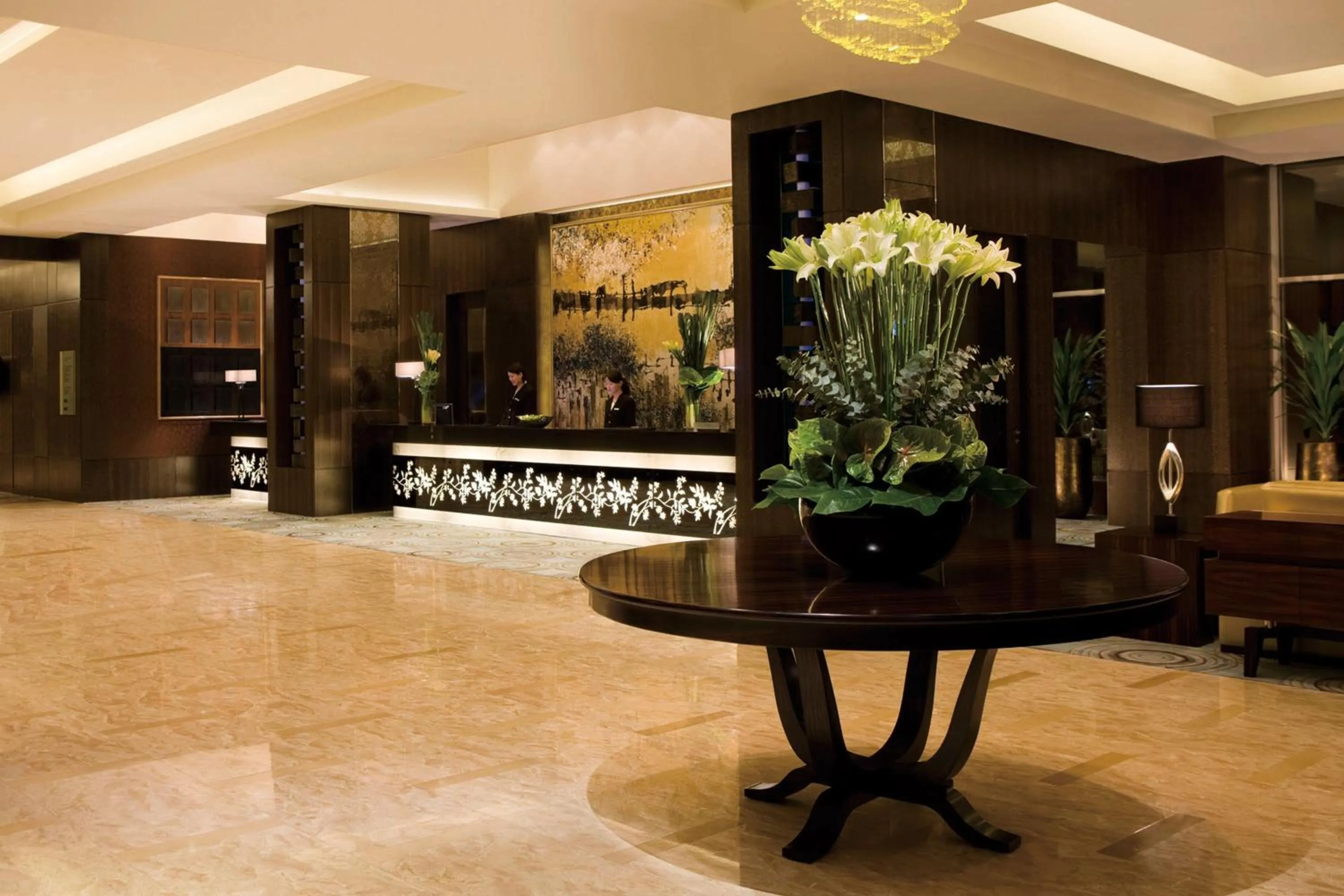 Lobby or reception in Courtyard By Marriott Shanghai Xujiahui