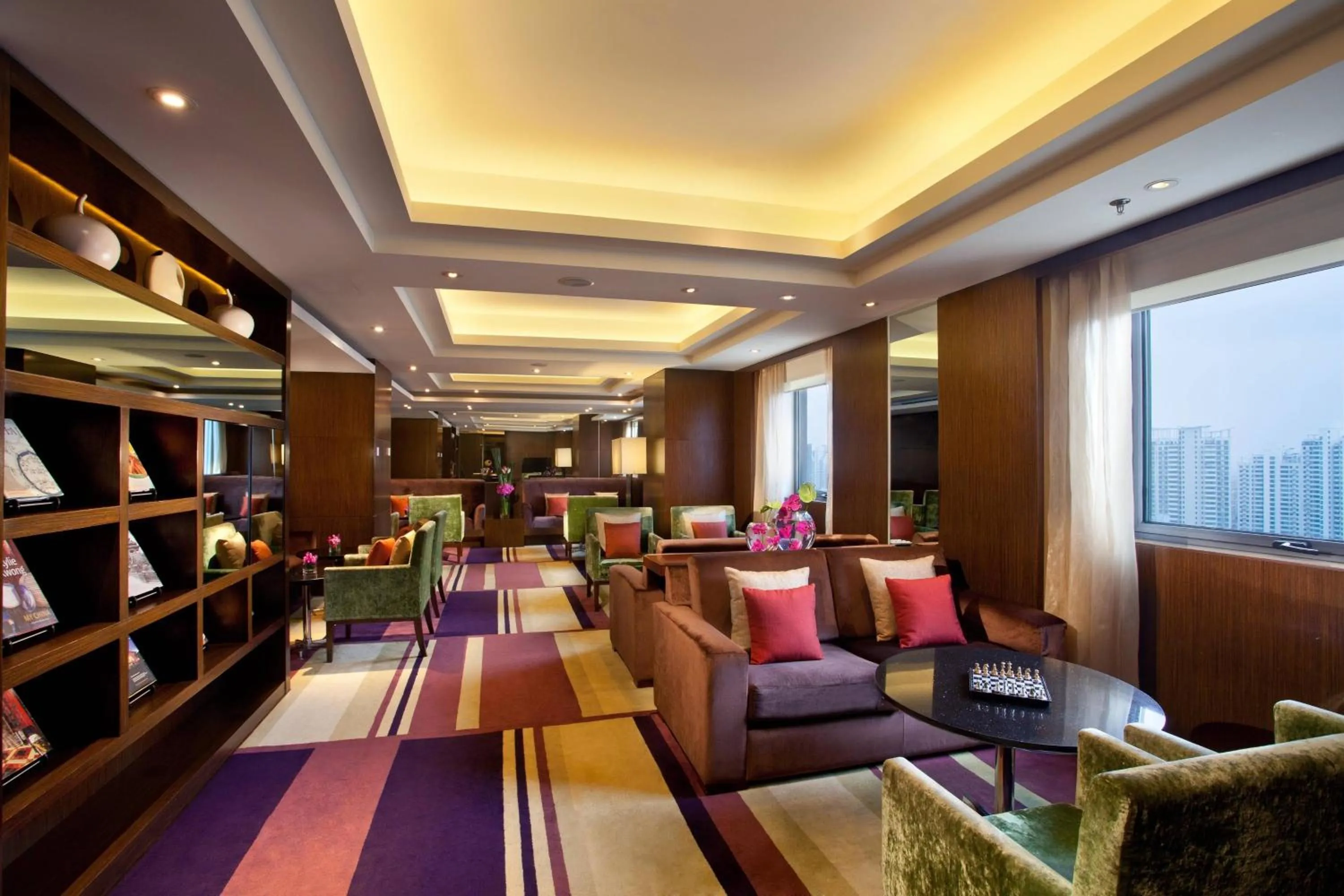Lounge or bar in Courtyard By Marriott Shanghai Xujiahui