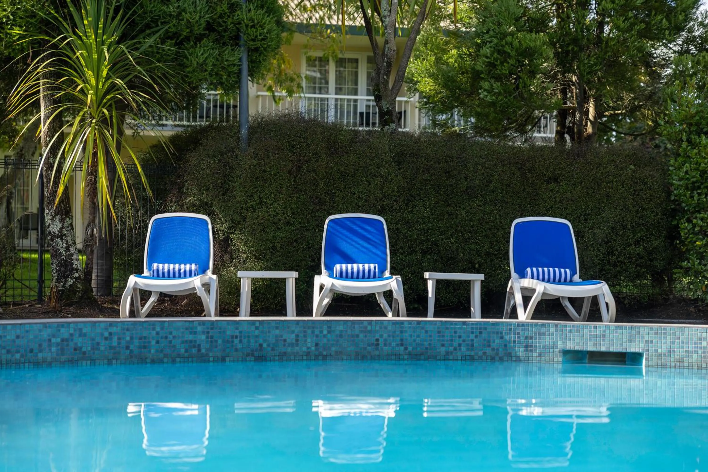 Swimming pool in Wairakei Resort Taupo