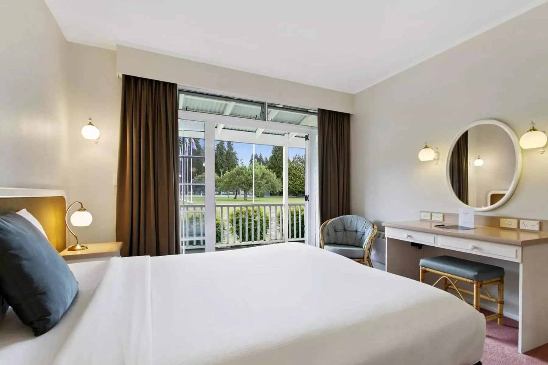 Bed in Wairakei Resort Taupo