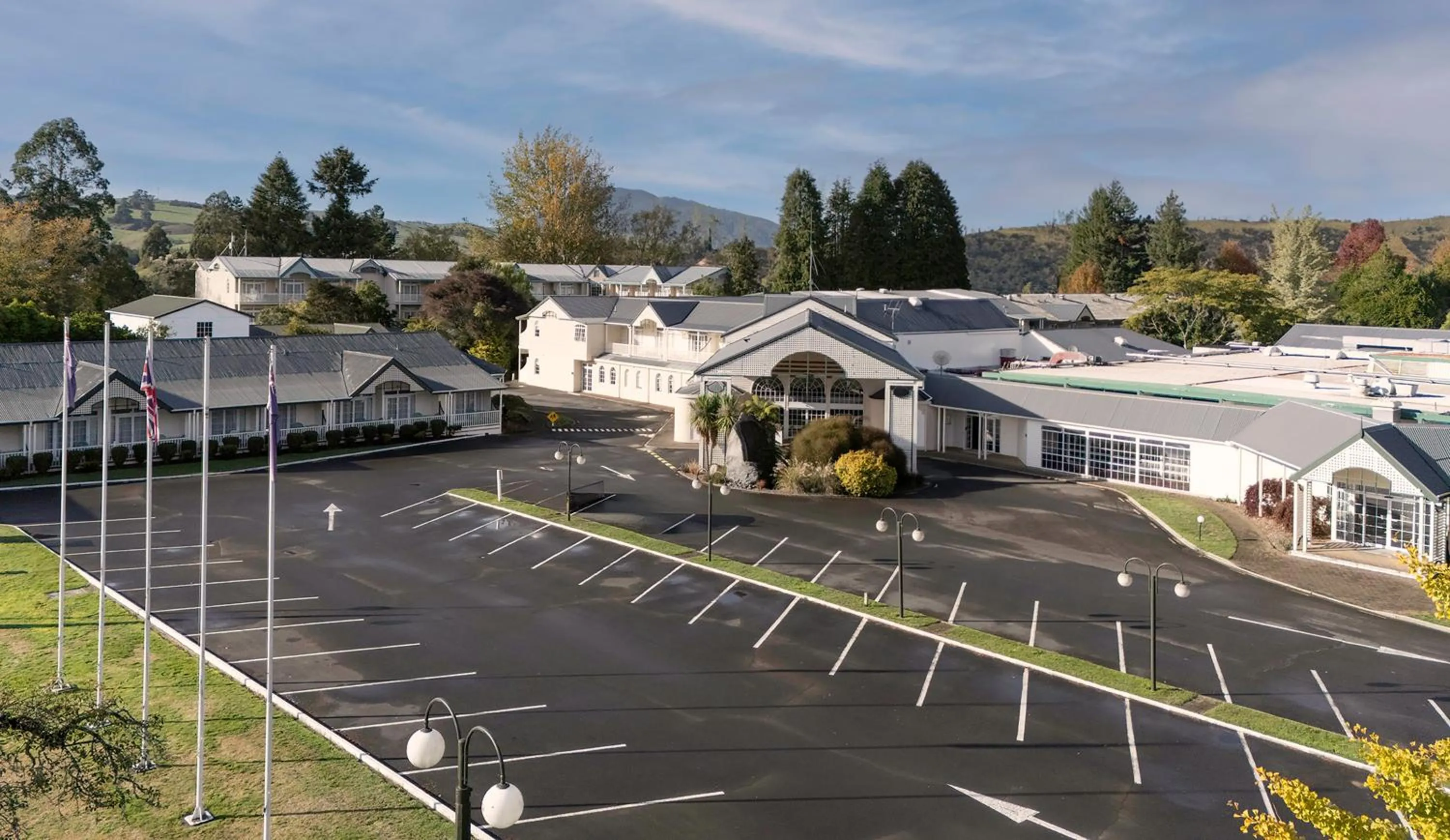 Facade/entrance in Wairakei Resort Taupo