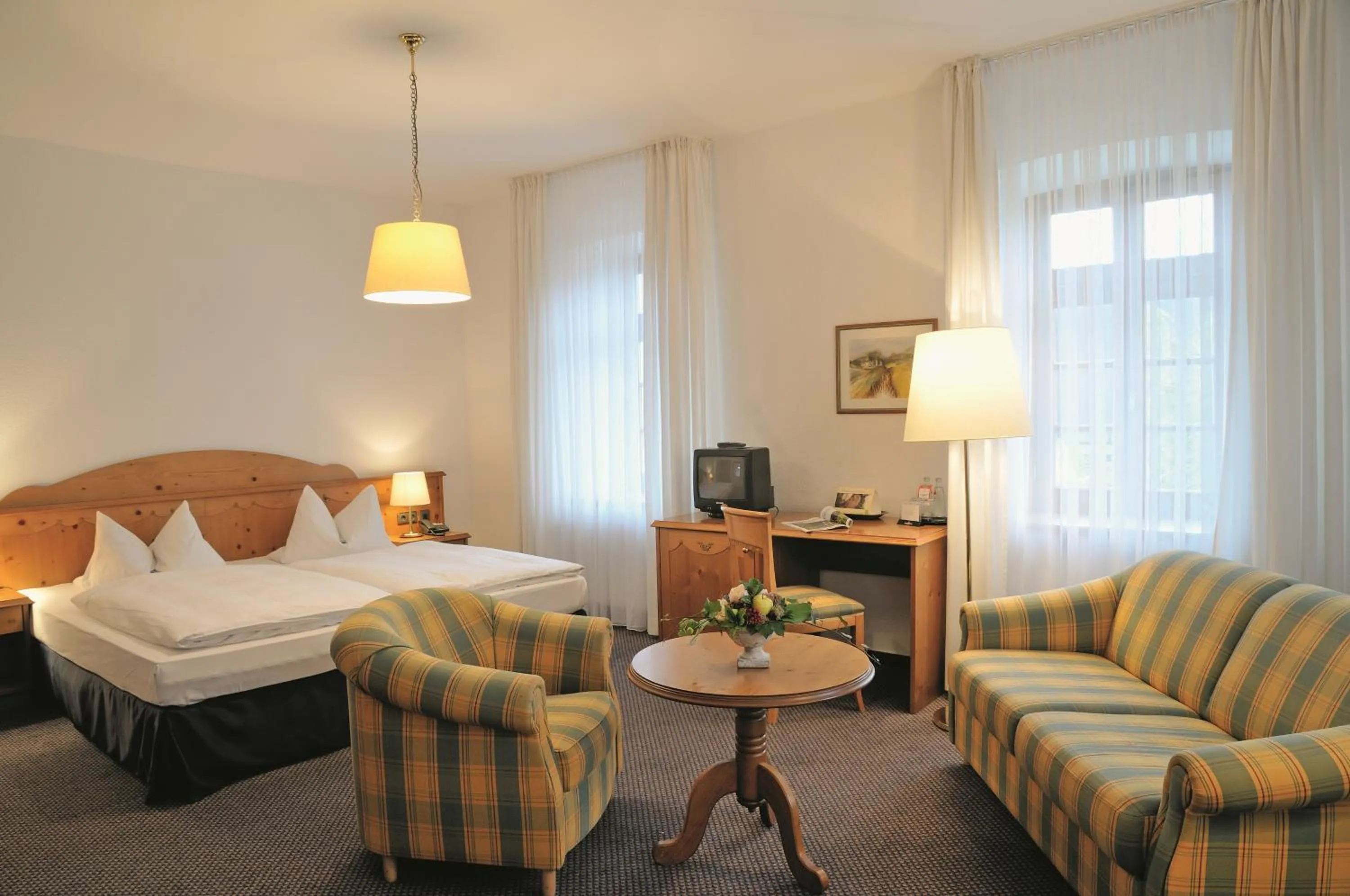 Photo of the whole room, Bed in Landhotel Donner