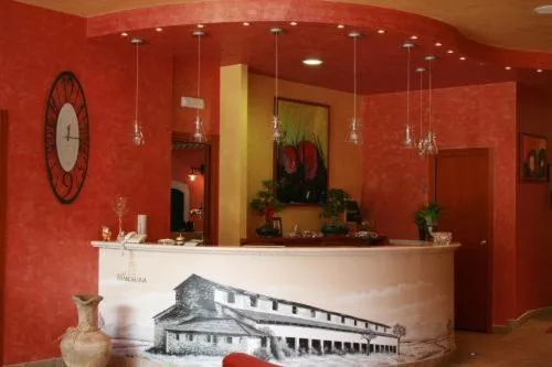 Lobby or reception in MARCHESINA RESORT srls