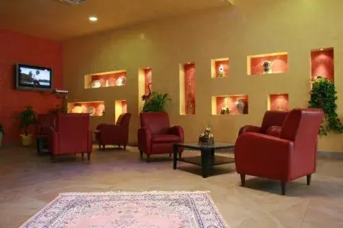 Lobby or reception in MARCHESINA RESORT srls Lobby or reception in MARCHESINA RESORT srls
