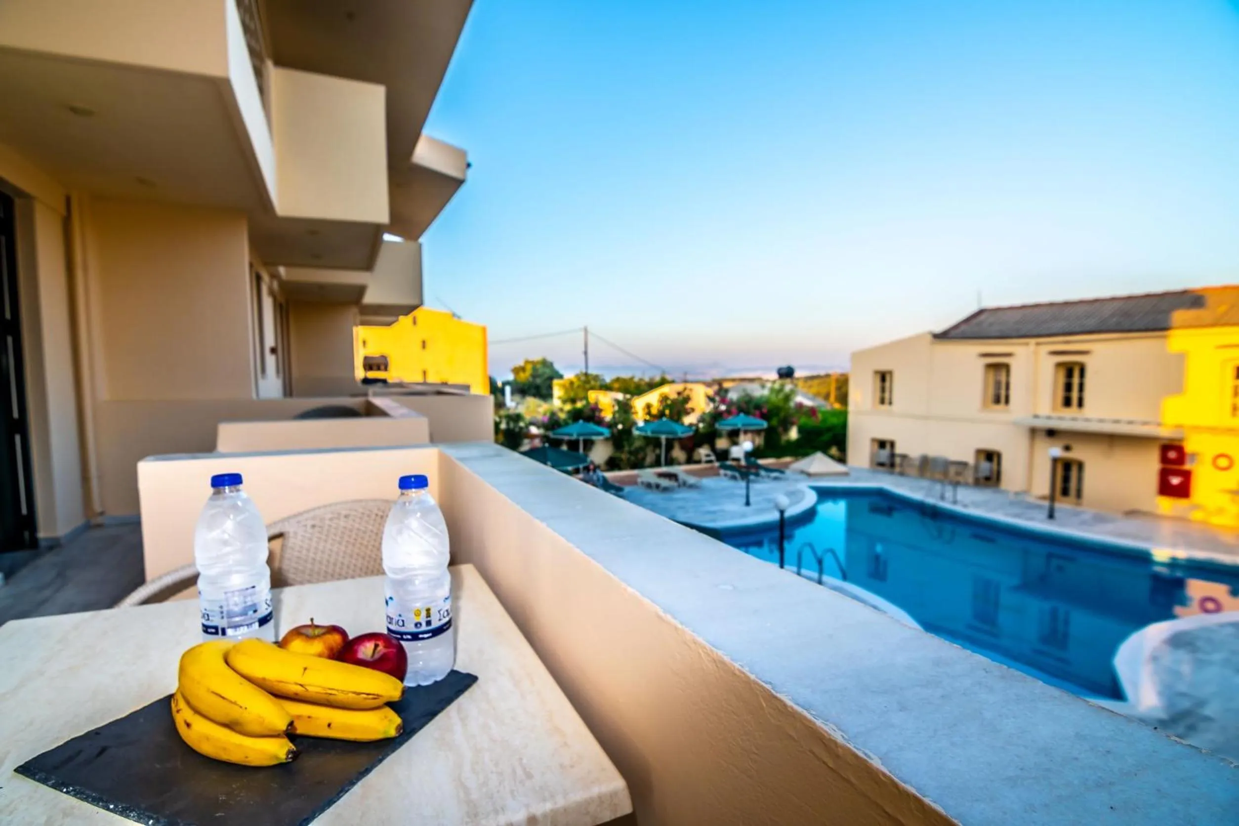 Property building in Orestis Hotel Sea View Apartments