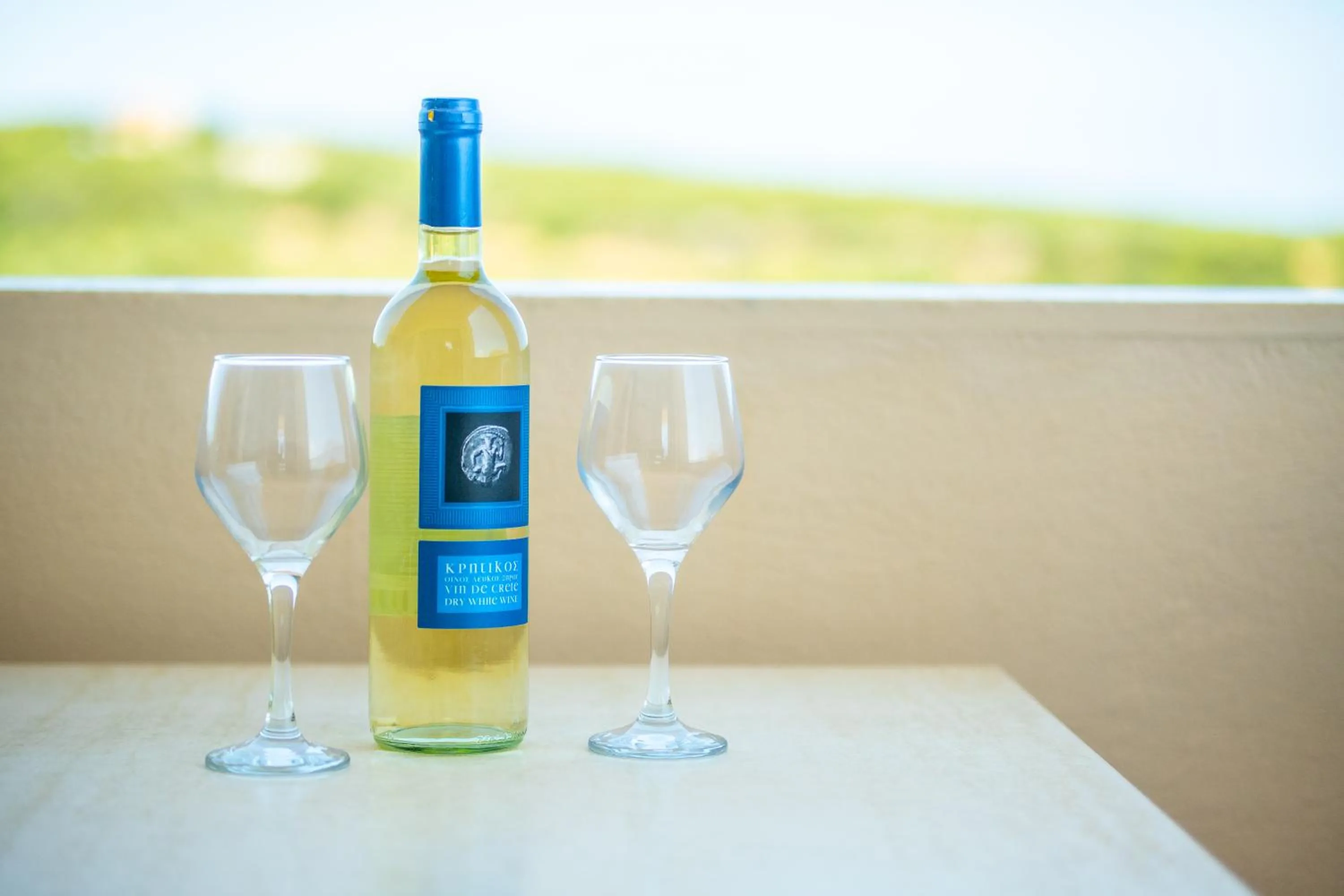 Balcony/Terrace in Orestis Hotel Sea View Apartments