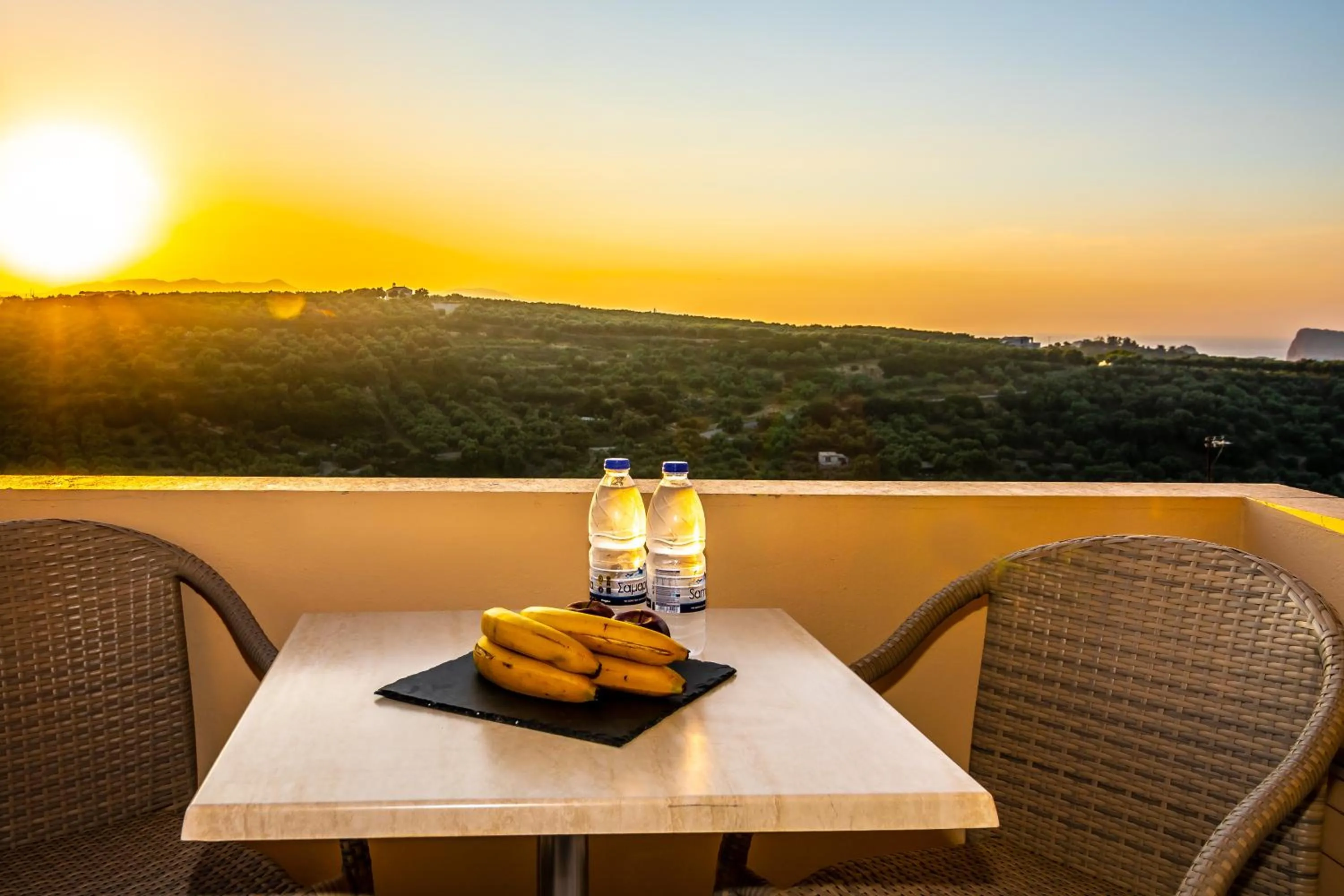 Bird's eye view in Orestis Hotel Sea View Apartments