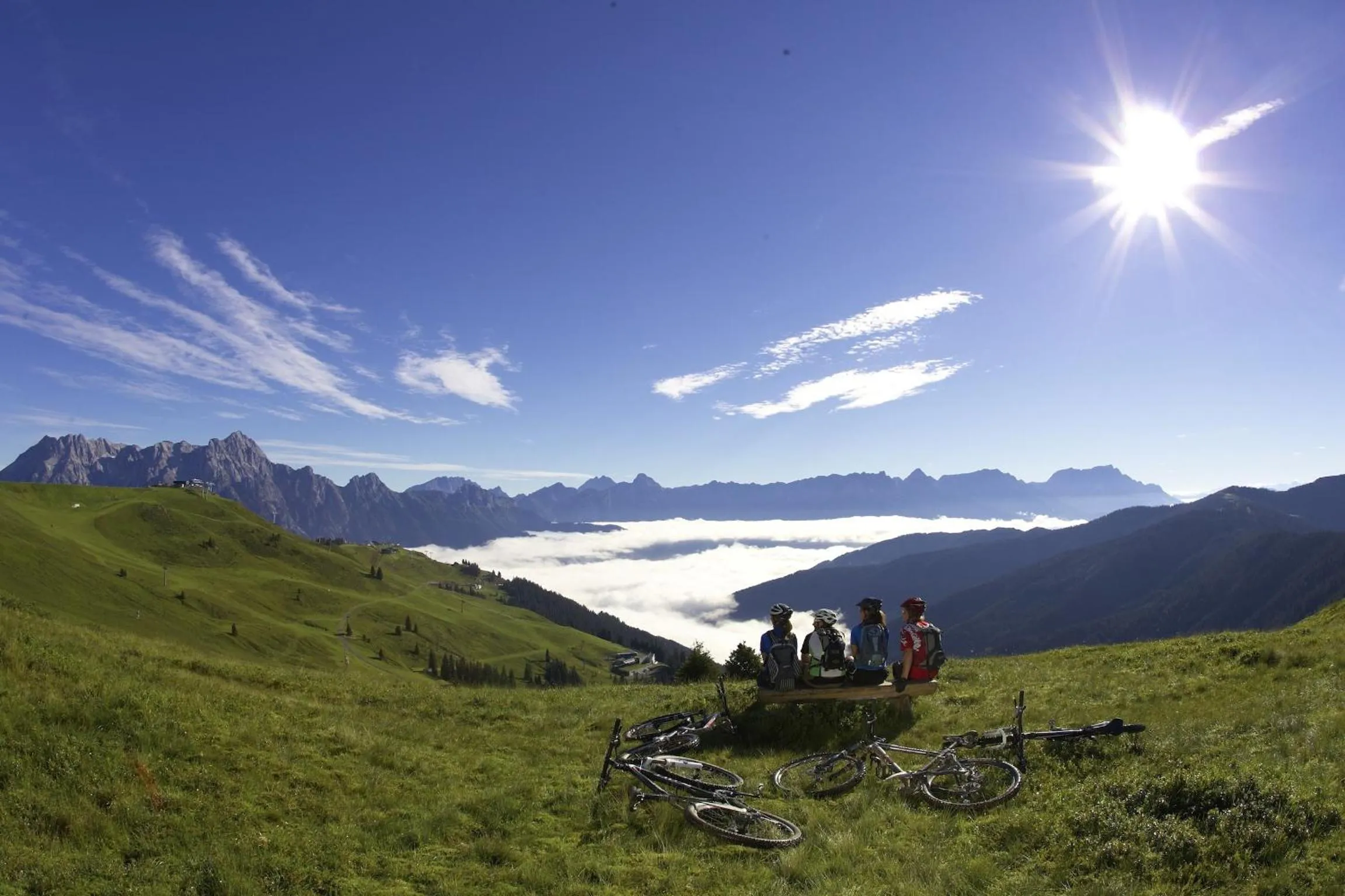 Hiking in eva,GARDEN