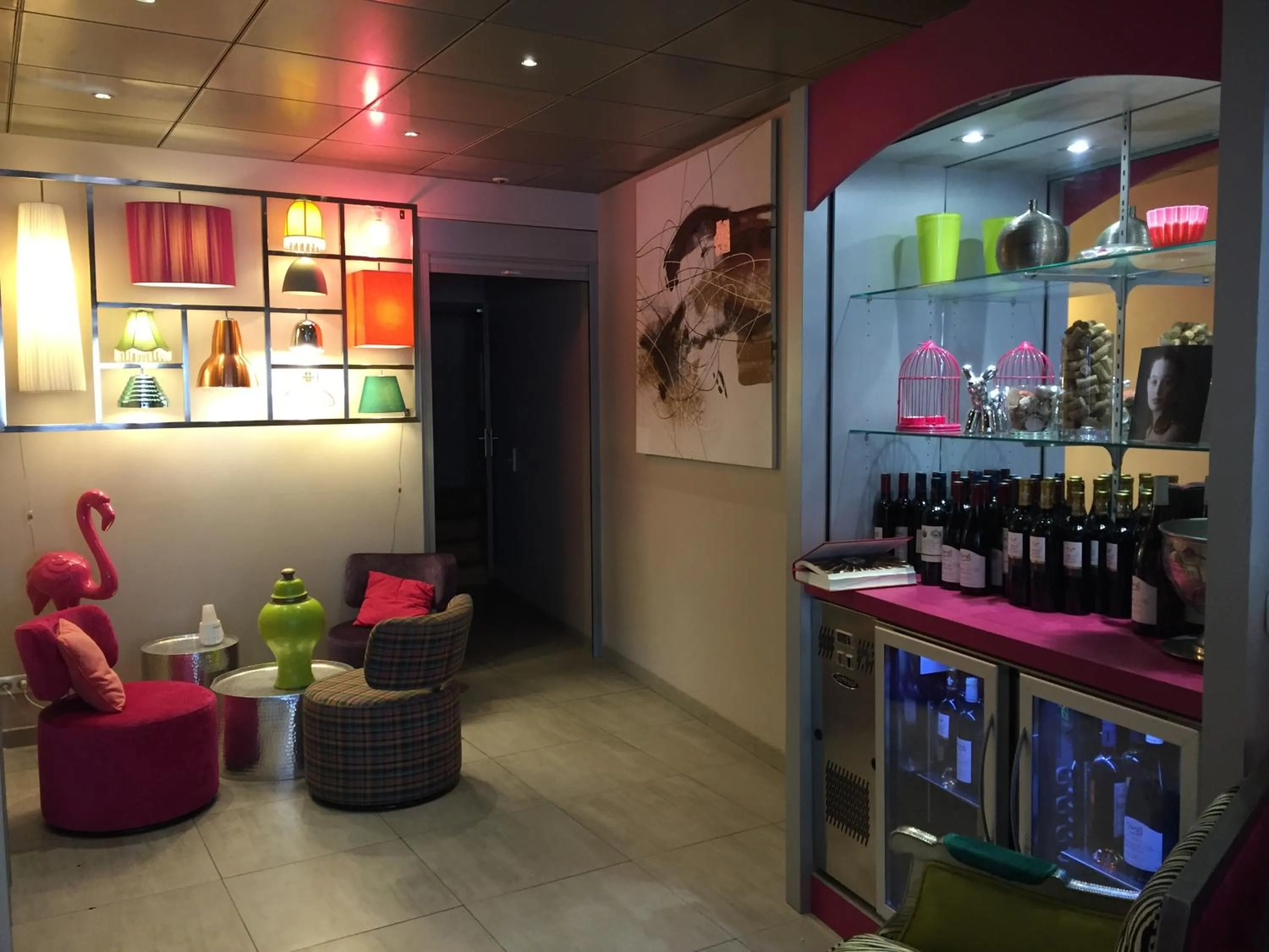 Lounge or bar in L'Arche de Porquerolles