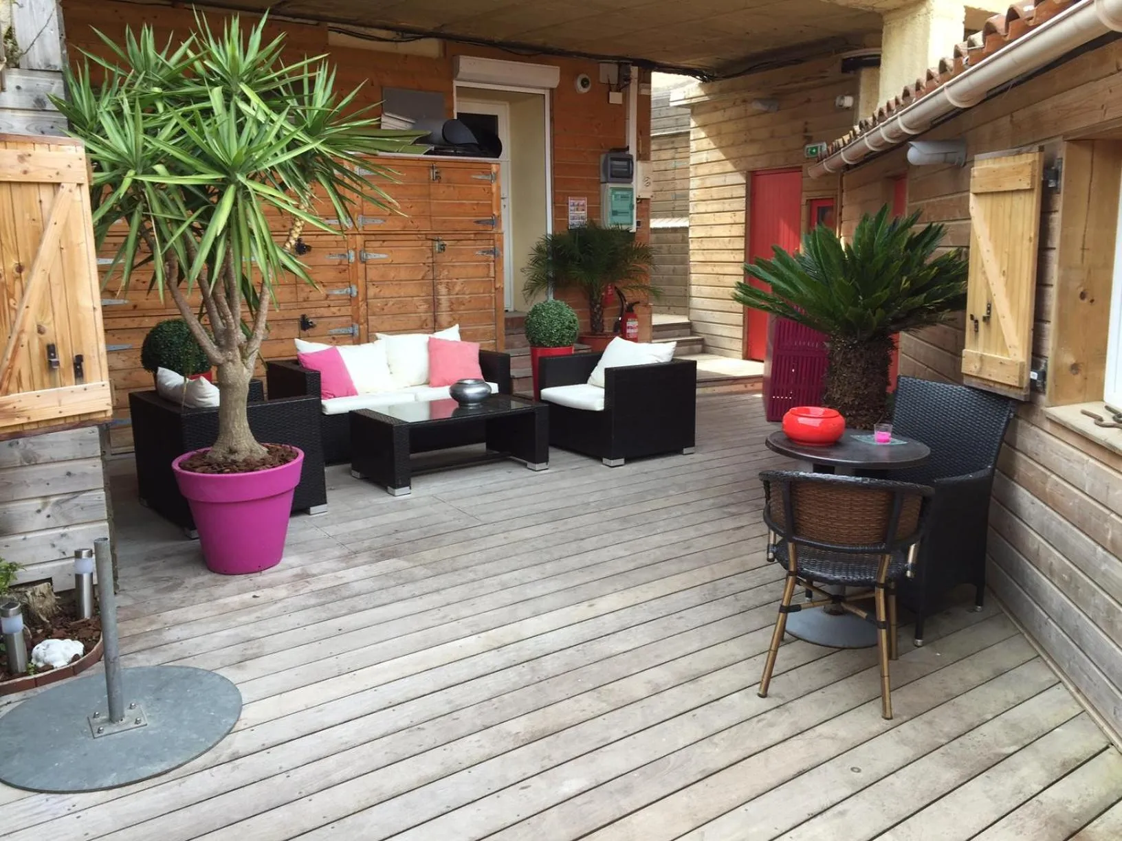 Patio in L'Arche de Porquerolles