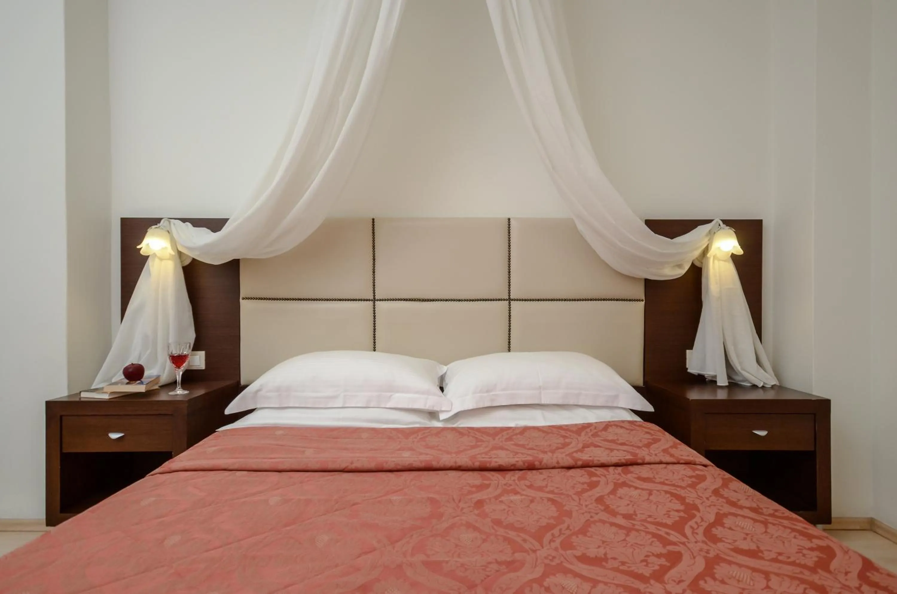 Bed in Aeolis Boutique Hotel