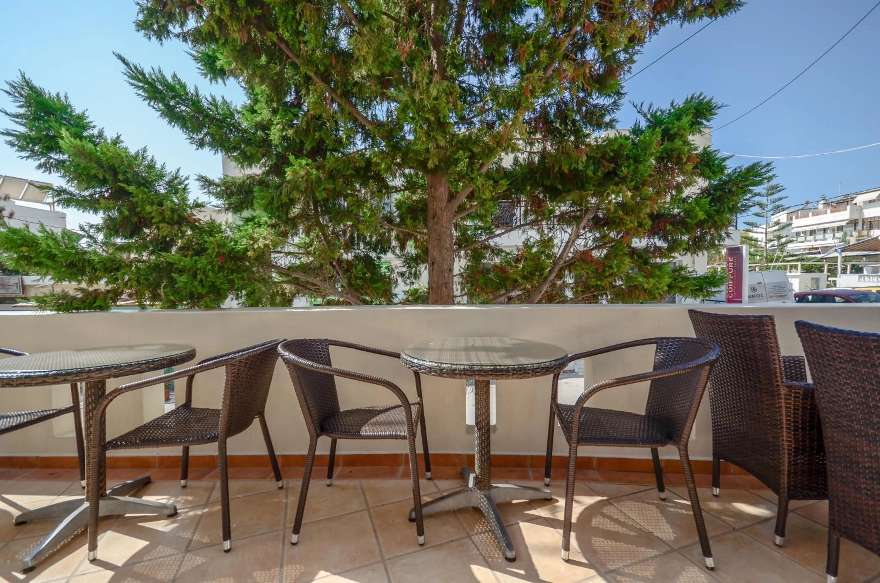 Balcony/Terrace in Aeolis Boutique Hotel