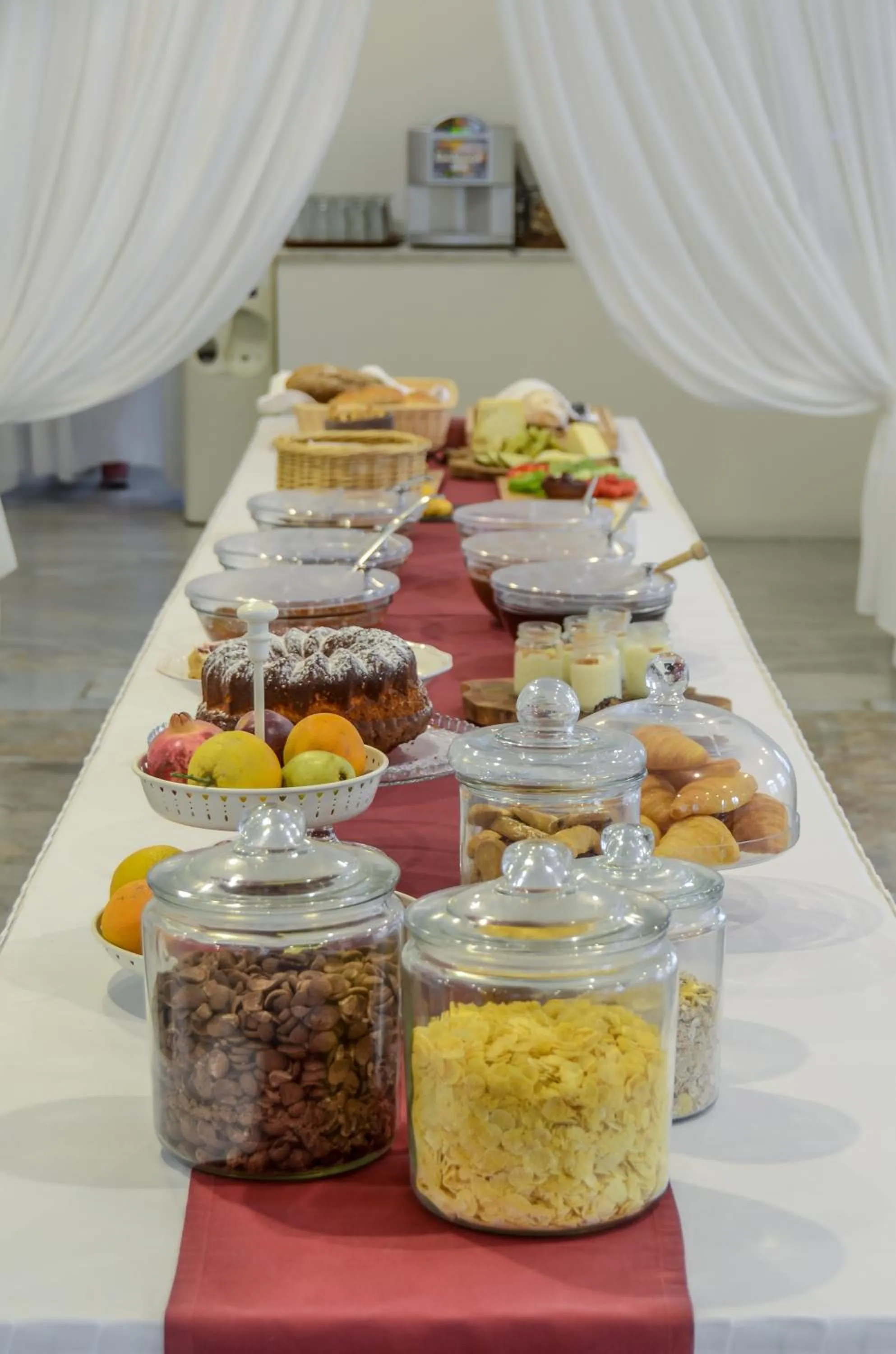 Buffet breakfast in Aeolis Boutique Hotel