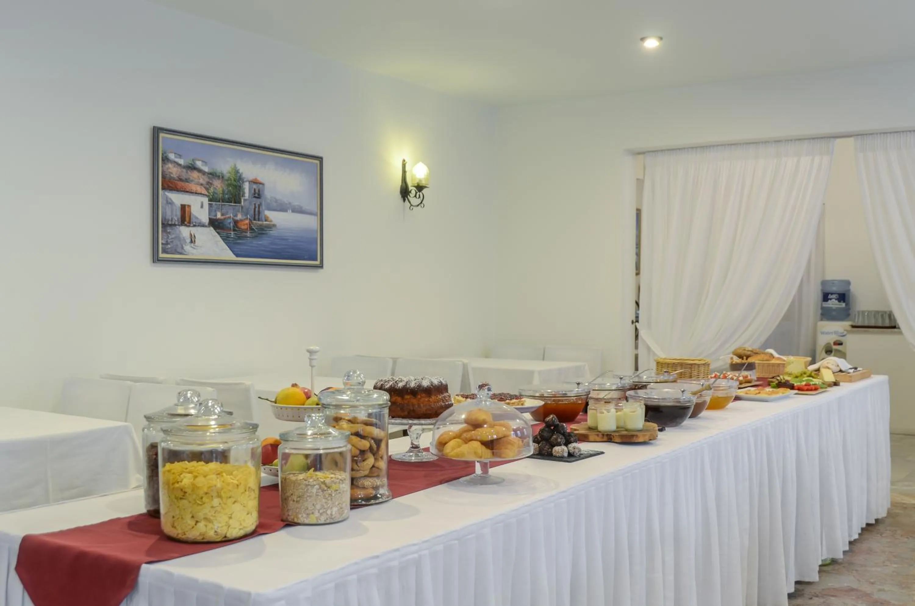 Buffet breakfast in Aeolis Boutique Hotel