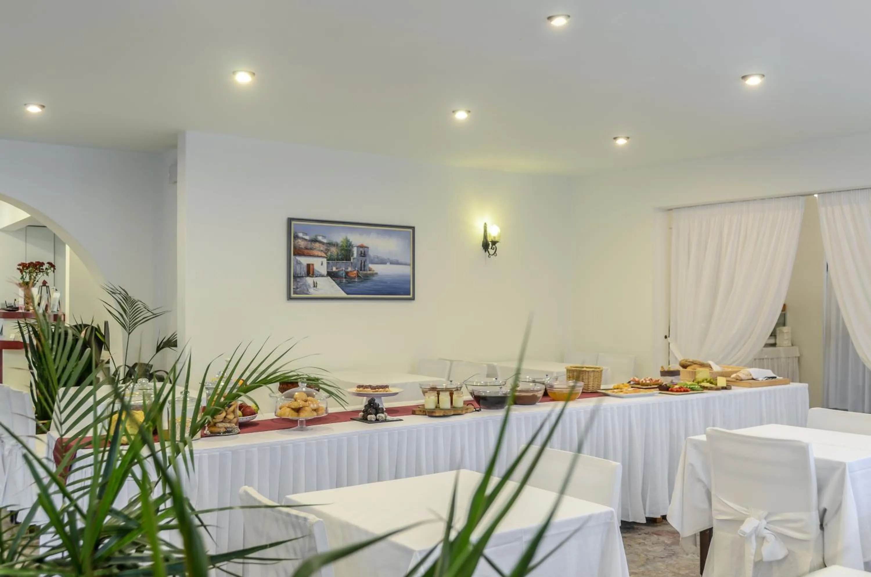 Buffet breakfast in Aeolis Boutique Hotel