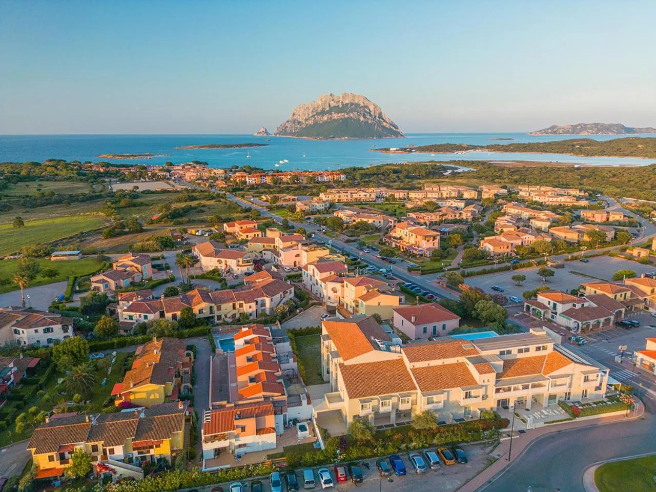 Bird's eye view in Felix Hotels - Hotel Residence Porto San Paolo