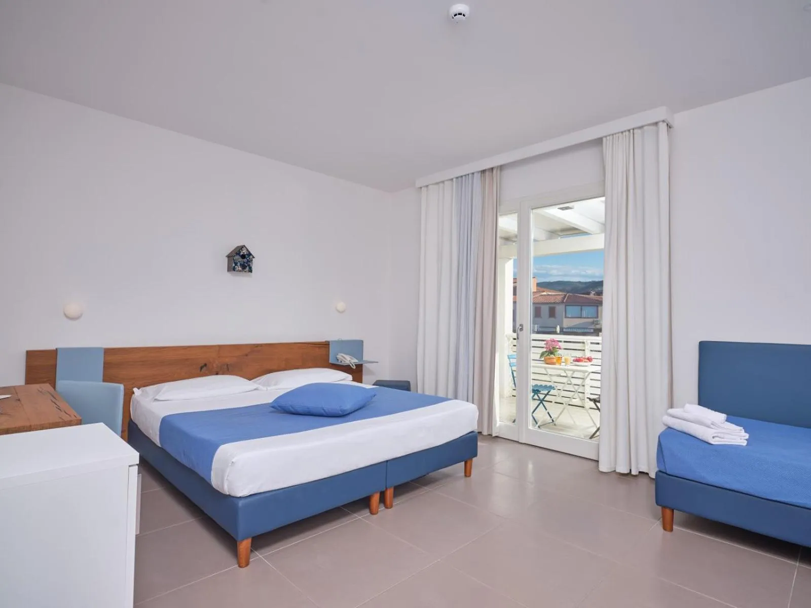 View (from property/room), Bed in Felix Hotels - Hotel Residence Porto San Paolo
