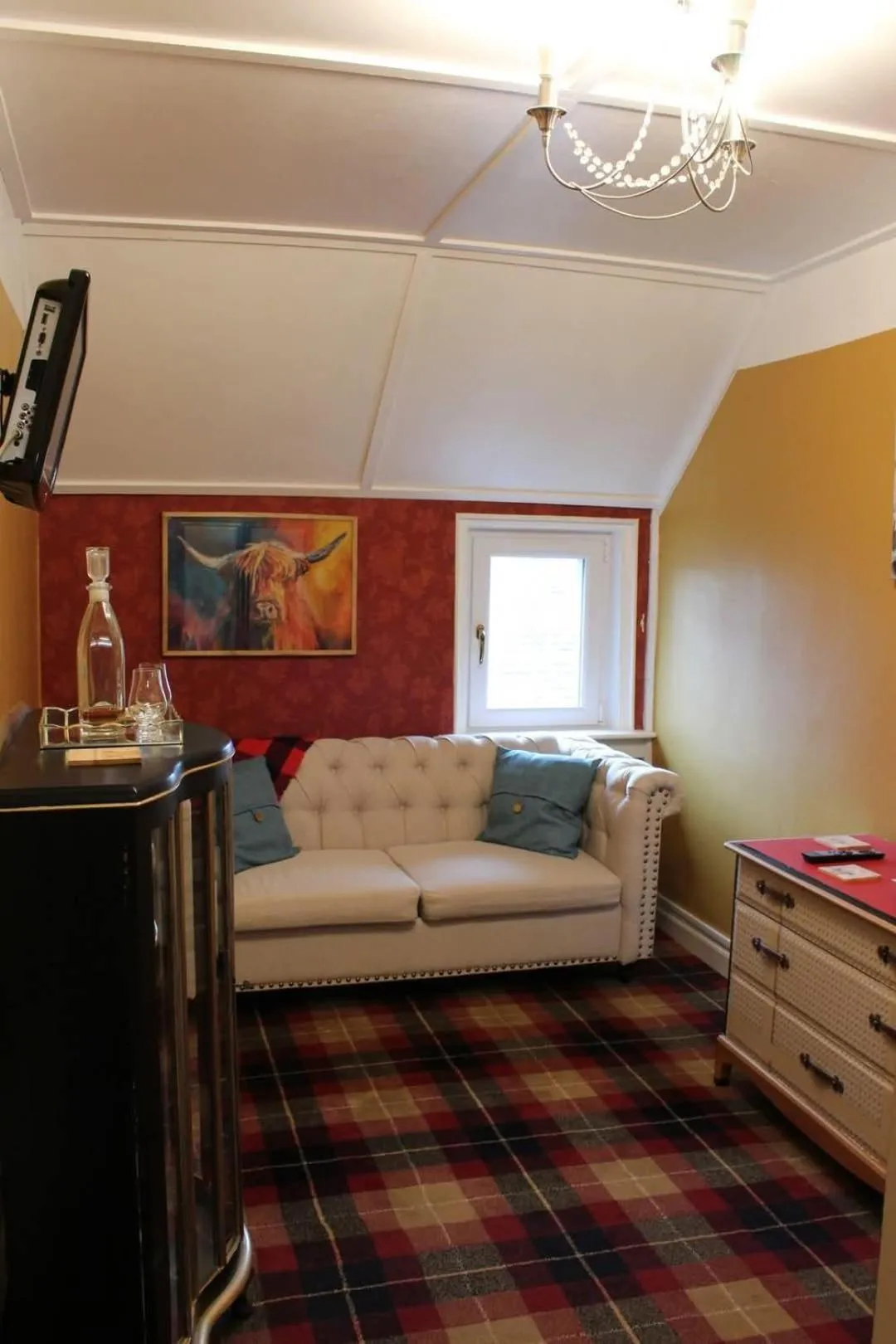 Living room in Argyle Guest House