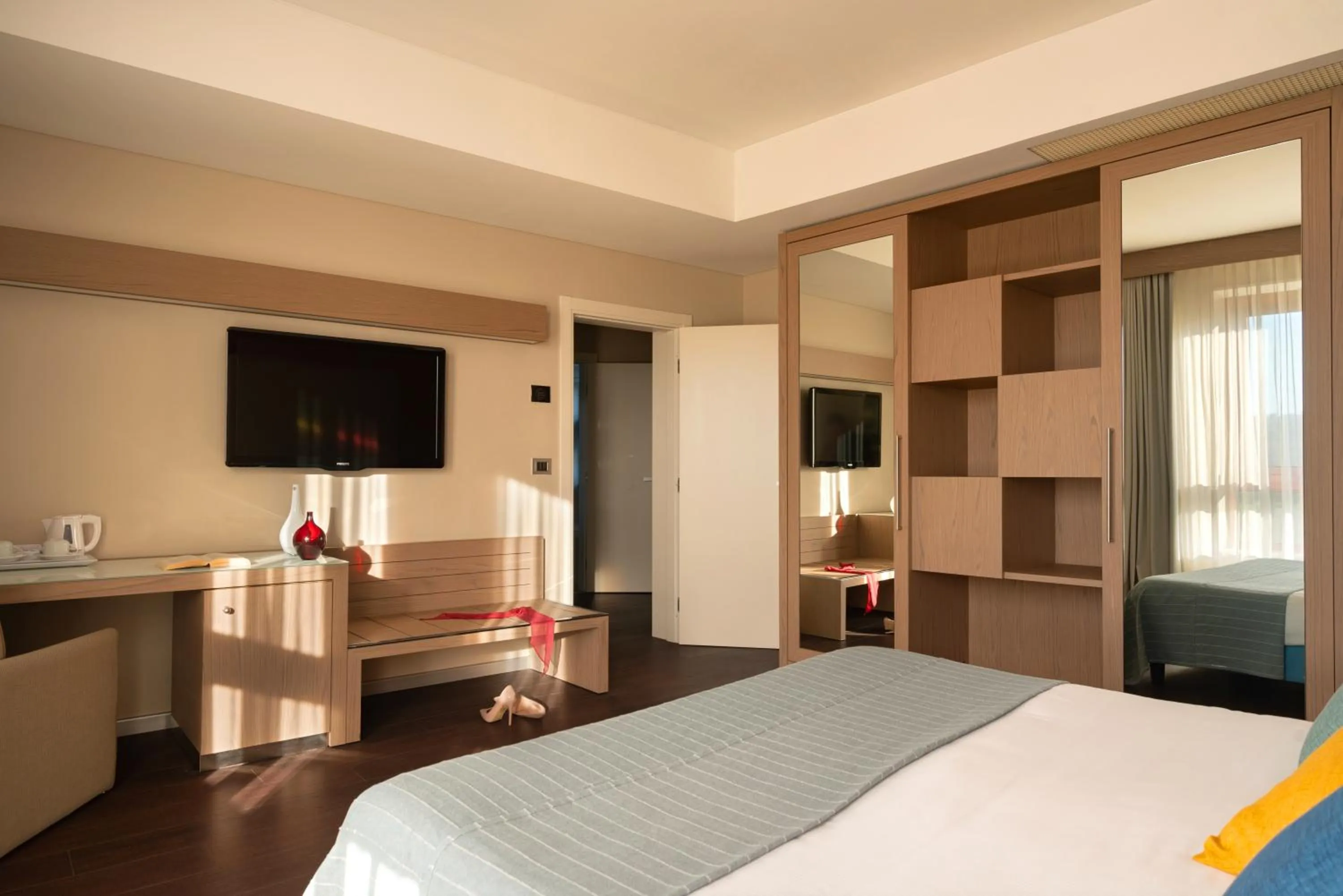 Bed in Hotel Federico II