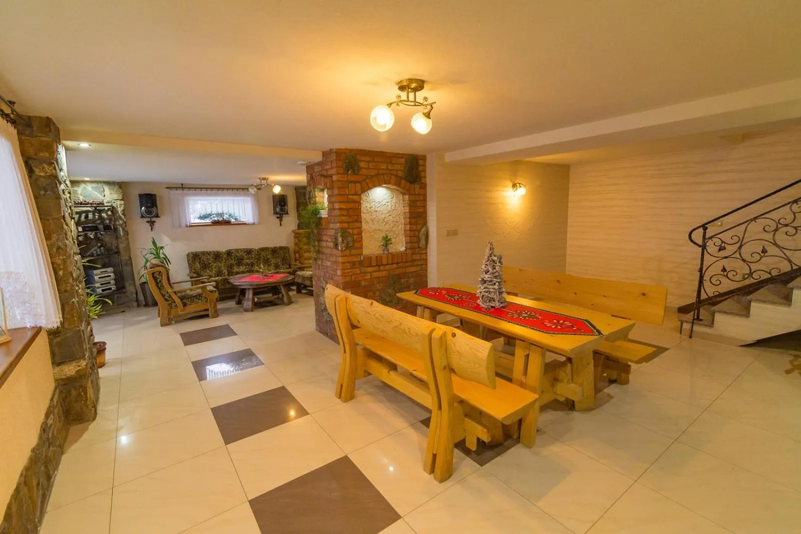 Dining area in Willa na Brzyzku