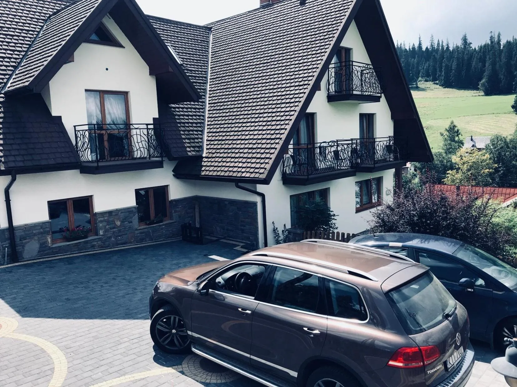 Property building in Willa na Brzyzku