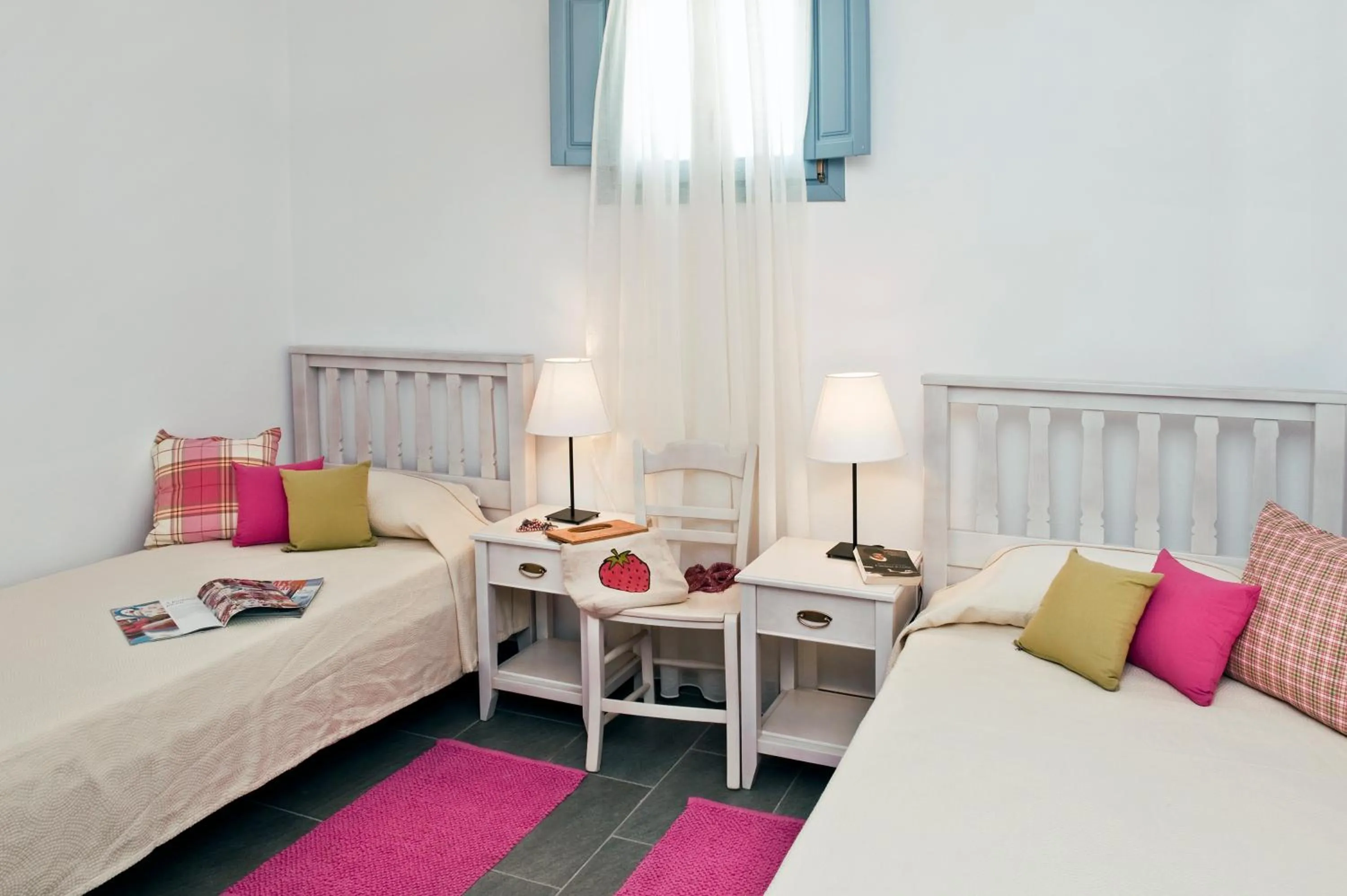 Bedroom, Bed in Aura Marina Apartments Santorini